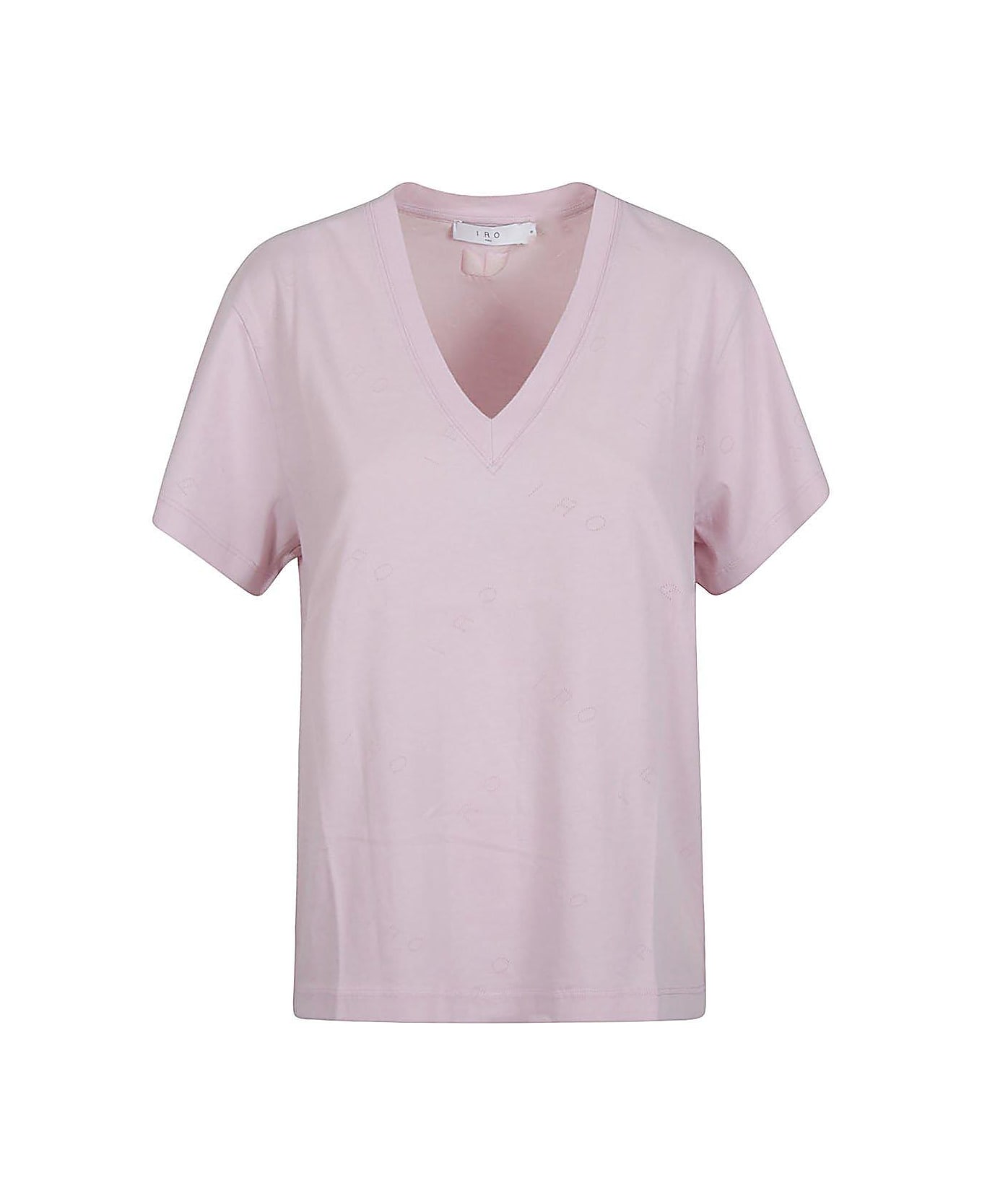 IRO V-neck T-shirt - Pink