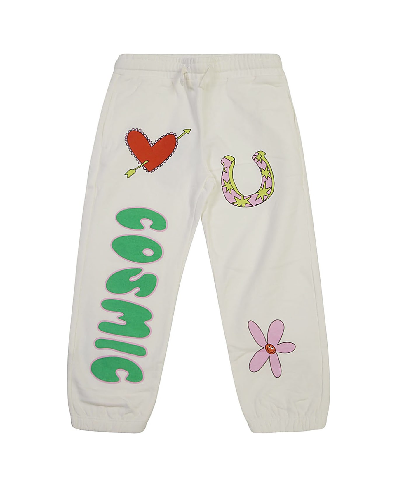 Stella McCartney Cosmic Cowboy Drawstring Pants - White