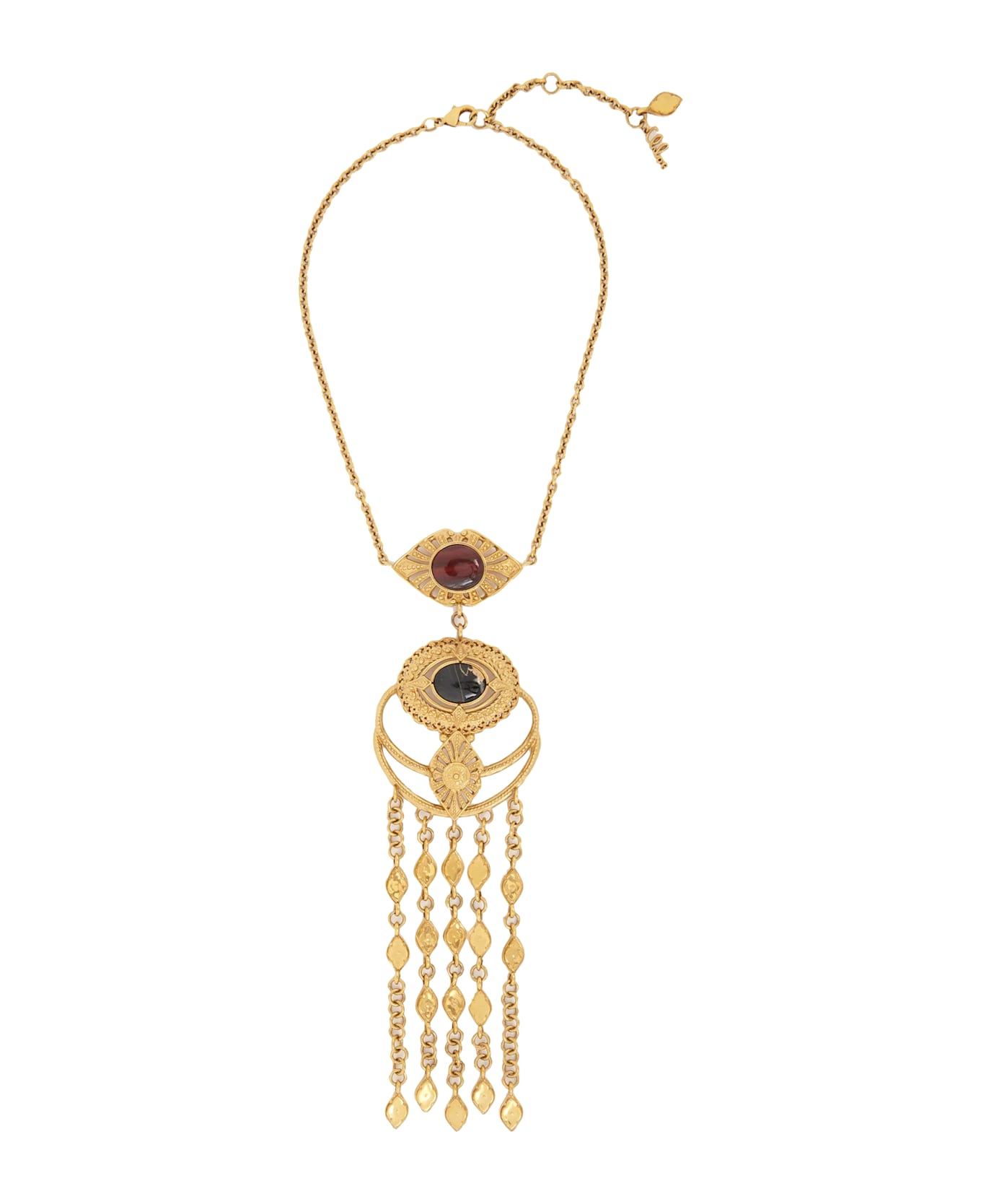 Chloé Chloe
 Amulet Necklace - Golden