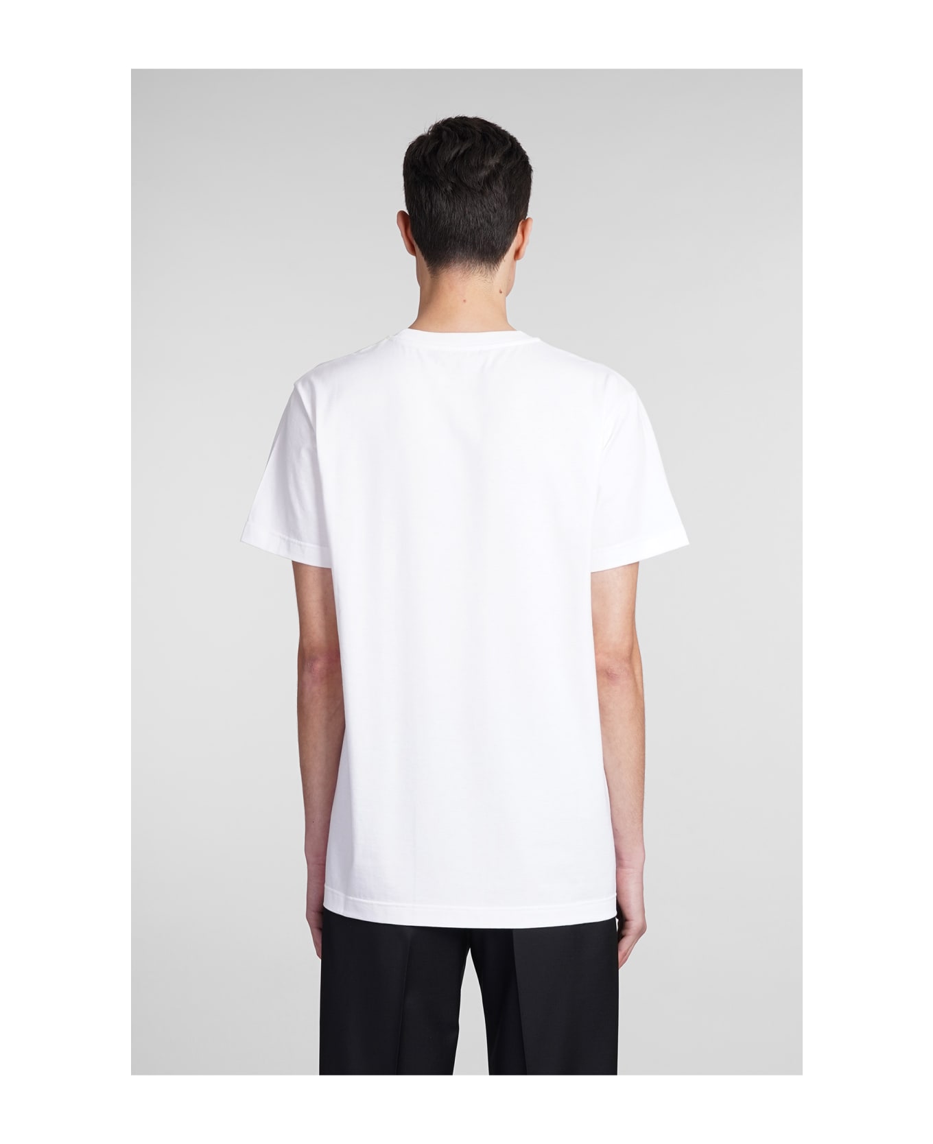 Giuseppe Zanotti Lr01 T-shirt In White Cotton - white