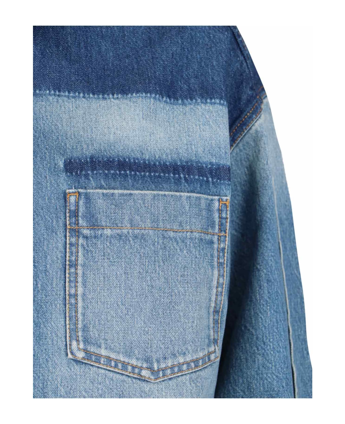 Victoria Beckham Oversize Denim Shirt - DENIM シャツ