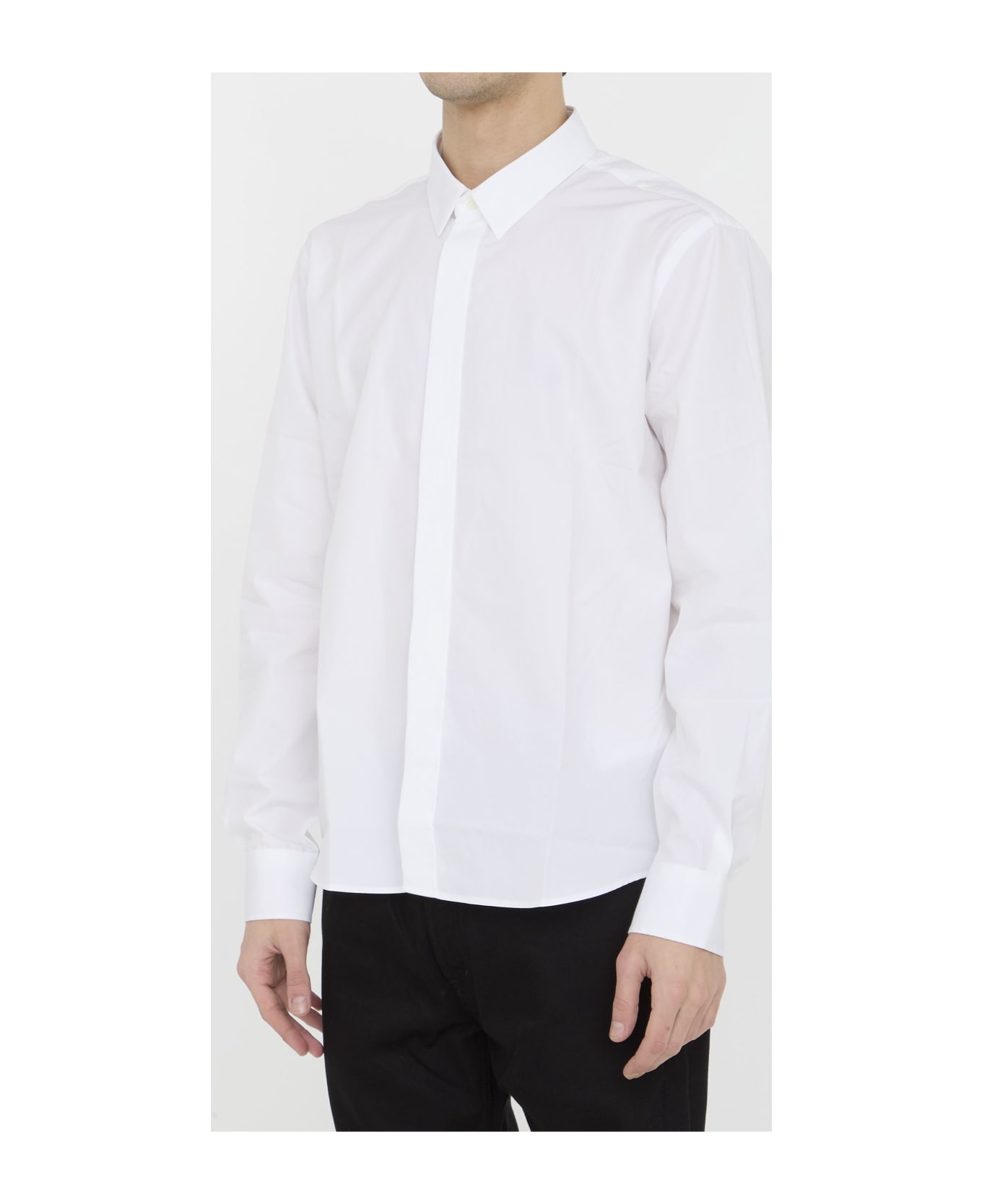 Ami Alexandre Mattiussi Cotton Shirt - WHITE