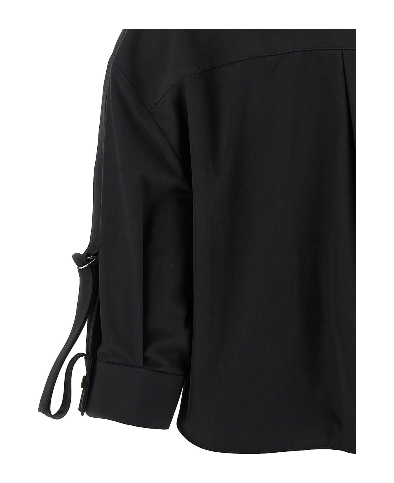 Giovanni Bedin Cropped Shirt - Black  