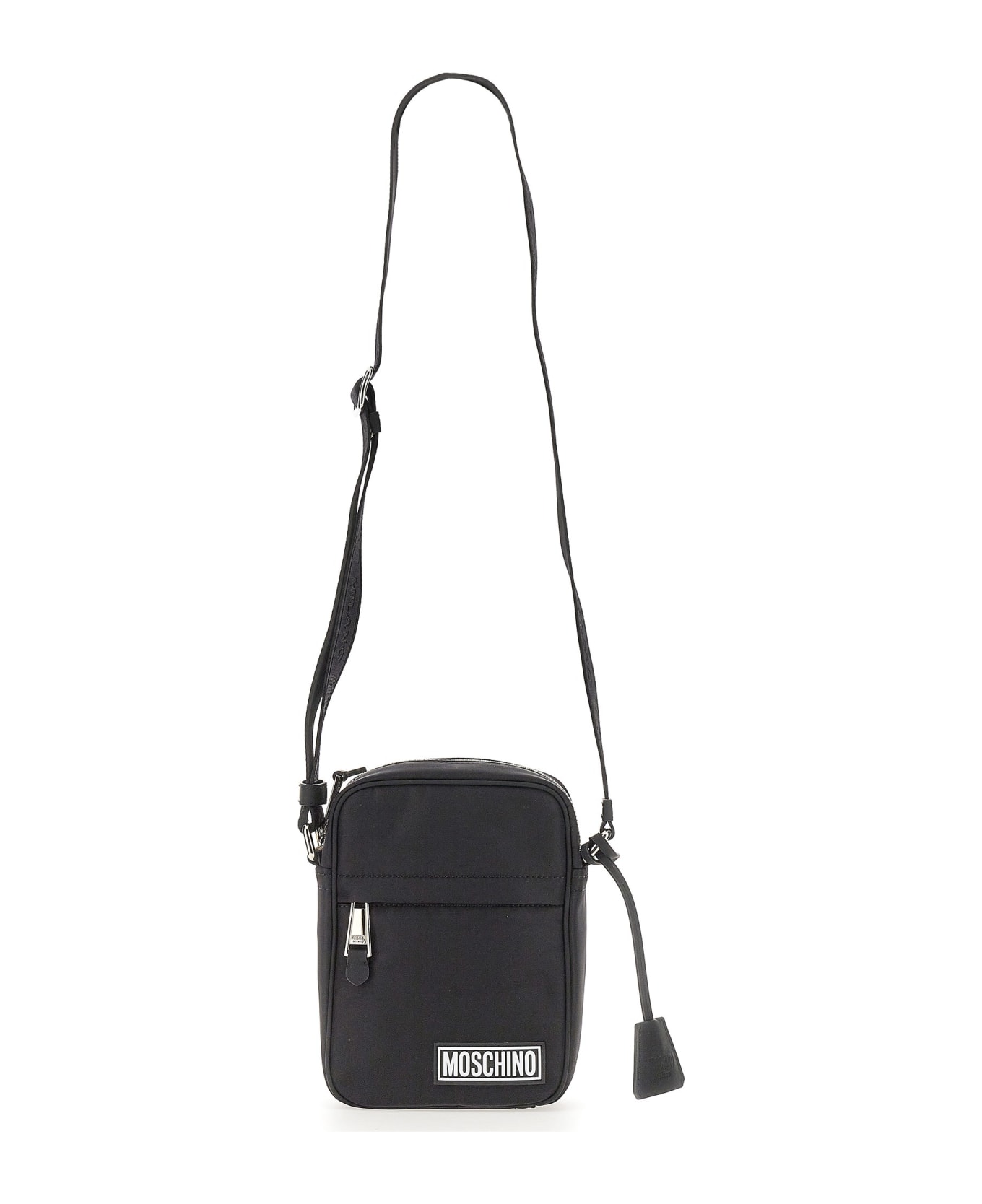 Moschino Shoulder Bag With Logo - MULTICOLOR