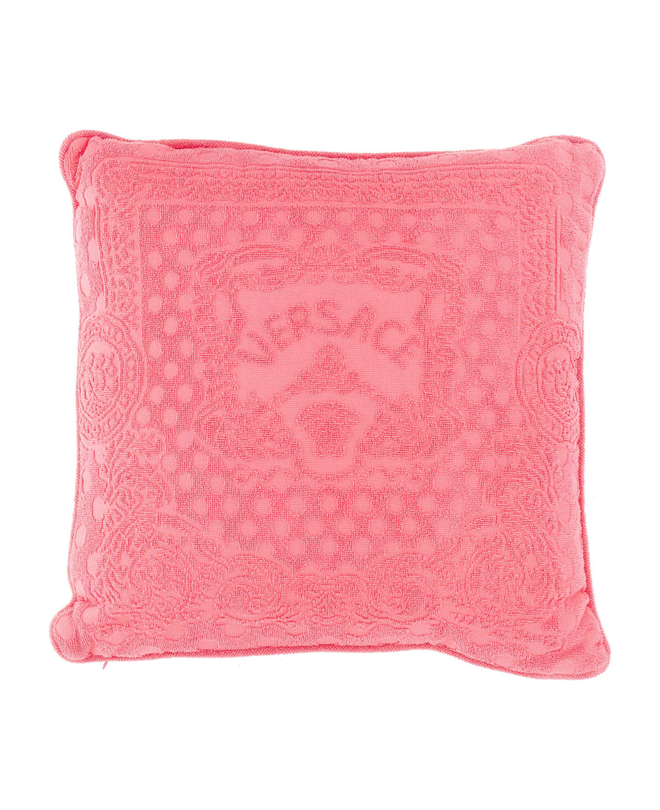 Versace 'seashell Baroque' Cushion With La Vacanza Caspule - Pink クッション