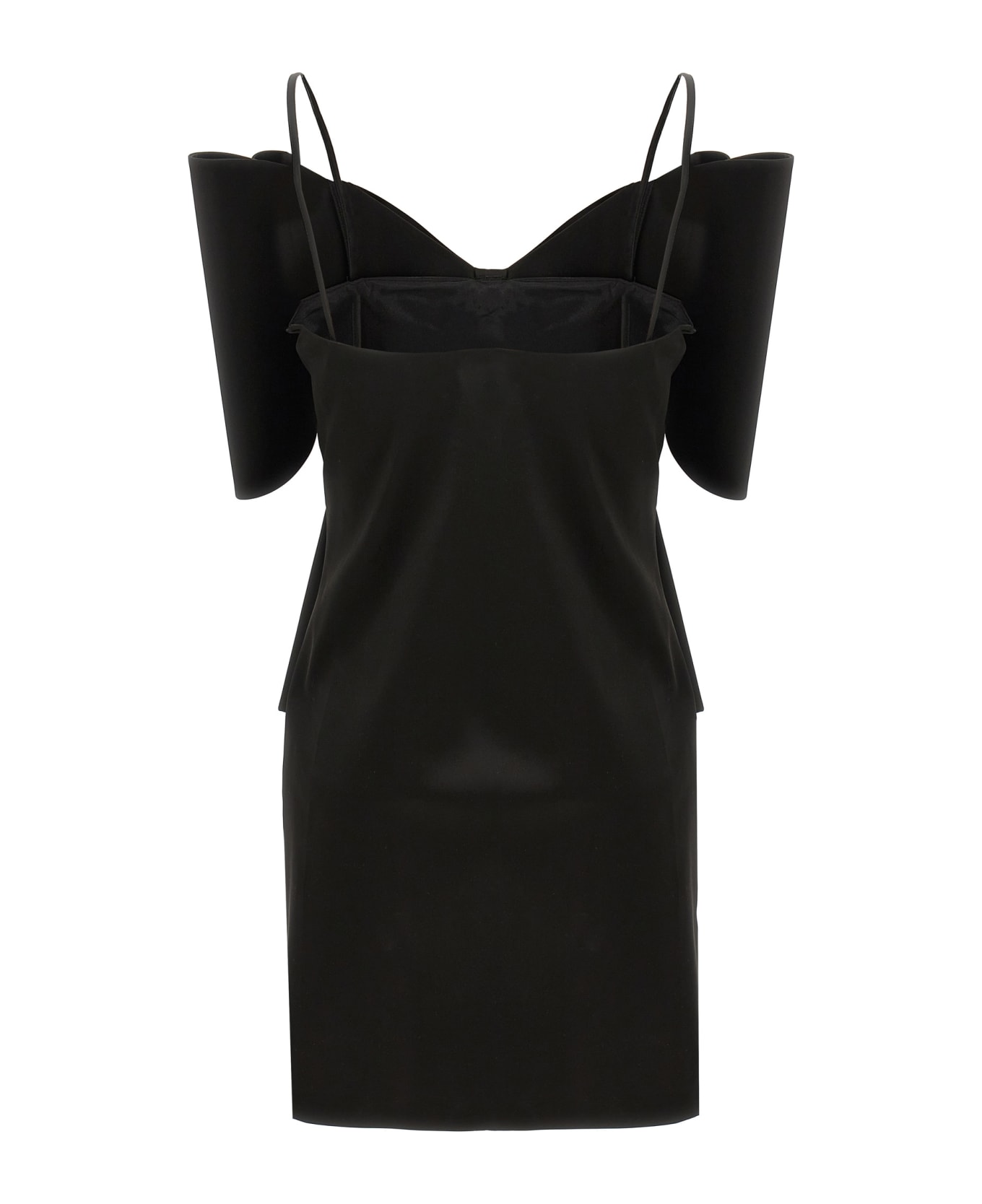 Mach & Mach 'le Cadeau' Dress - Black  