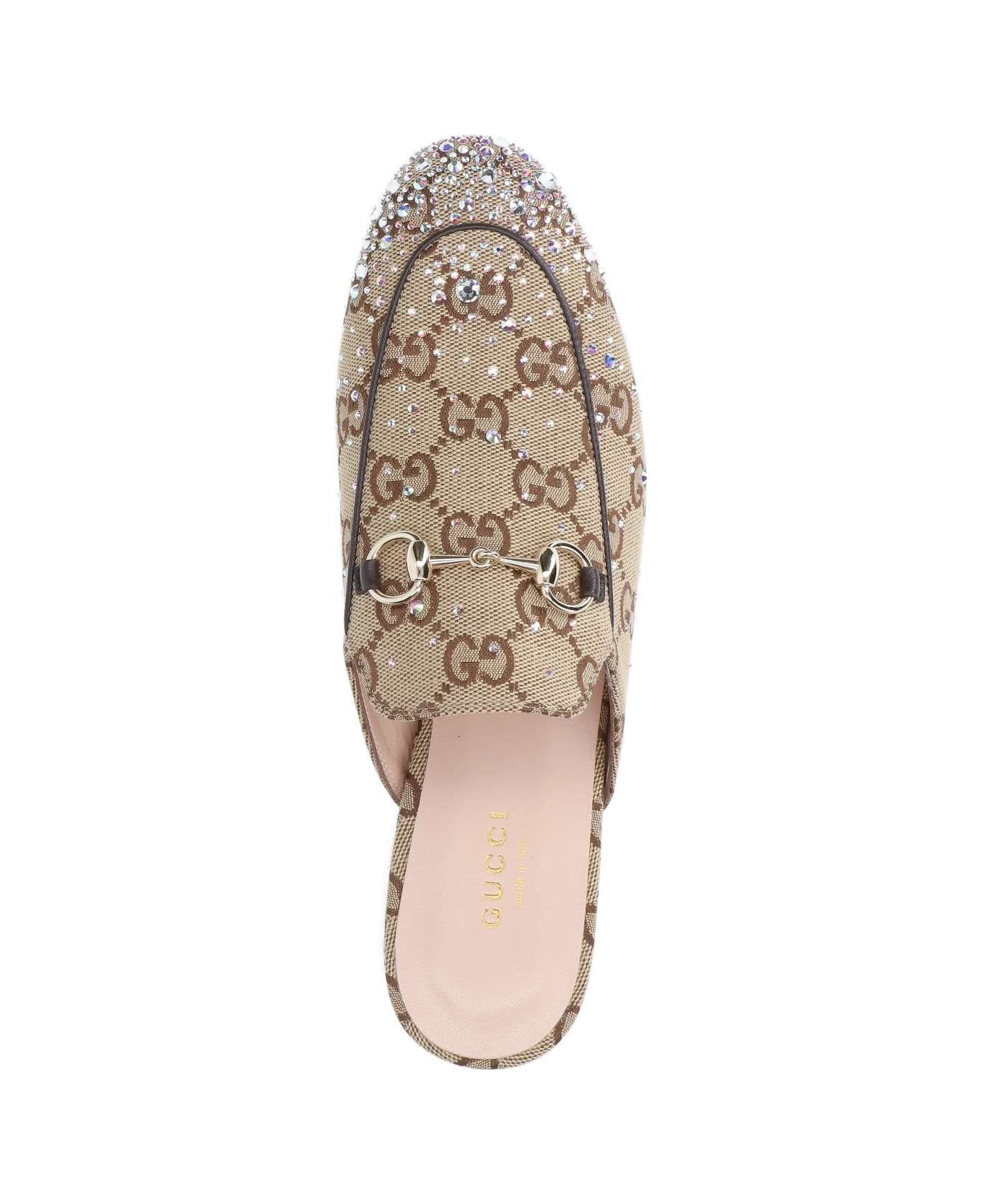 Gucci Mules With Rhinestones 'princetown' - Cam. ebo