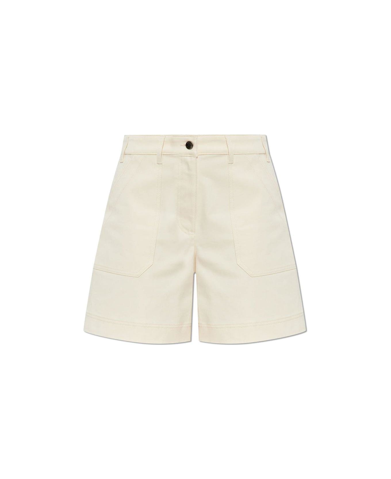 Moncler Patch Pocket Shorts - Beige