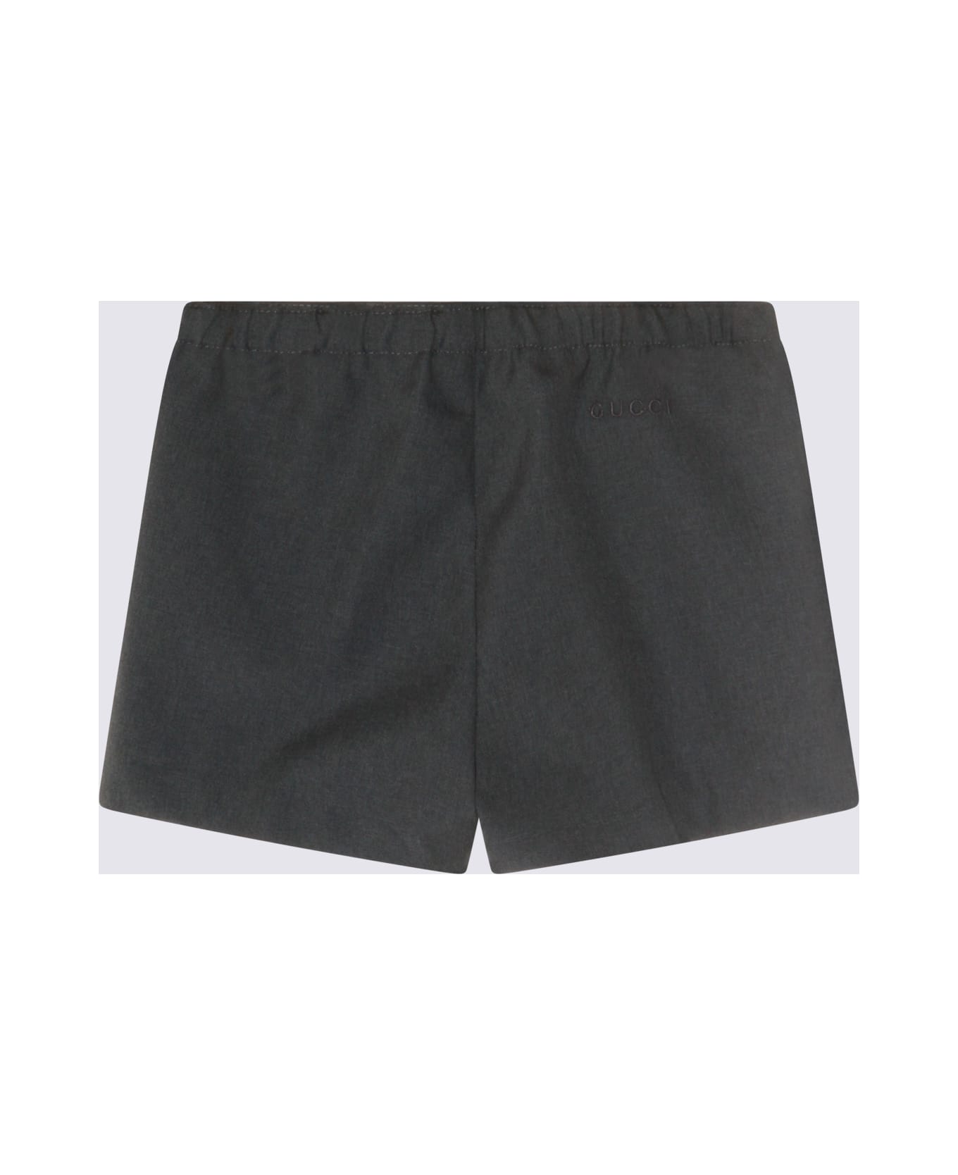 Gucci Grey Wool Shorts - Grey