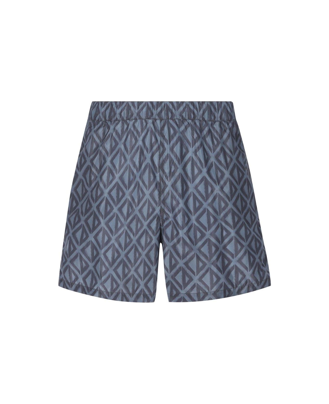 Dior All-over Printed Mid-rise Swim Shorts