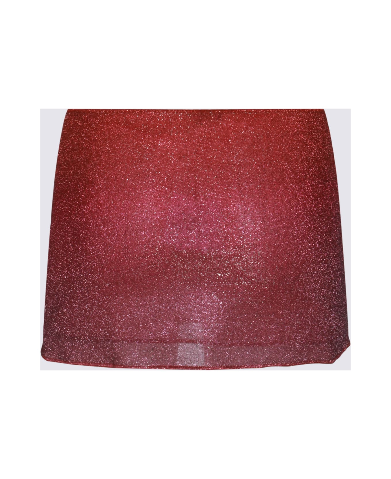 Oseree Red Skirt - SUNSET