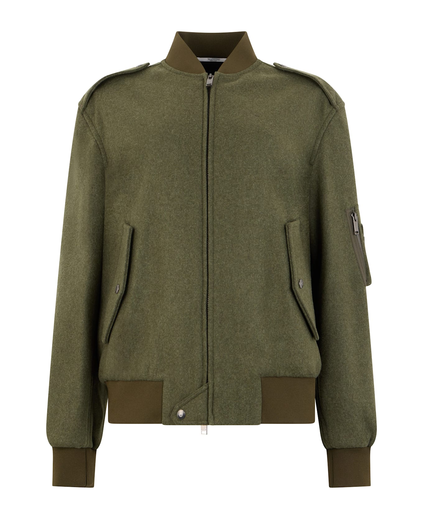 Valentino Garavani Bomber Jacket - green