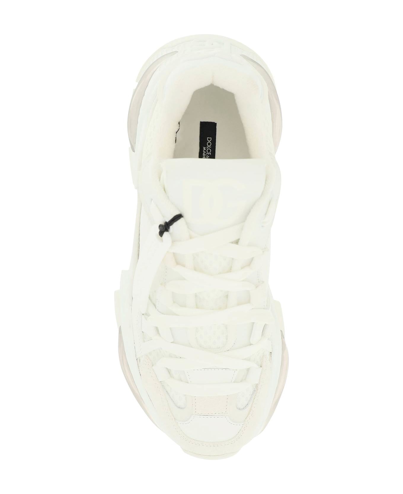 Dolce & Gabbana Airmaster Sneakers - WHITE スニーカー