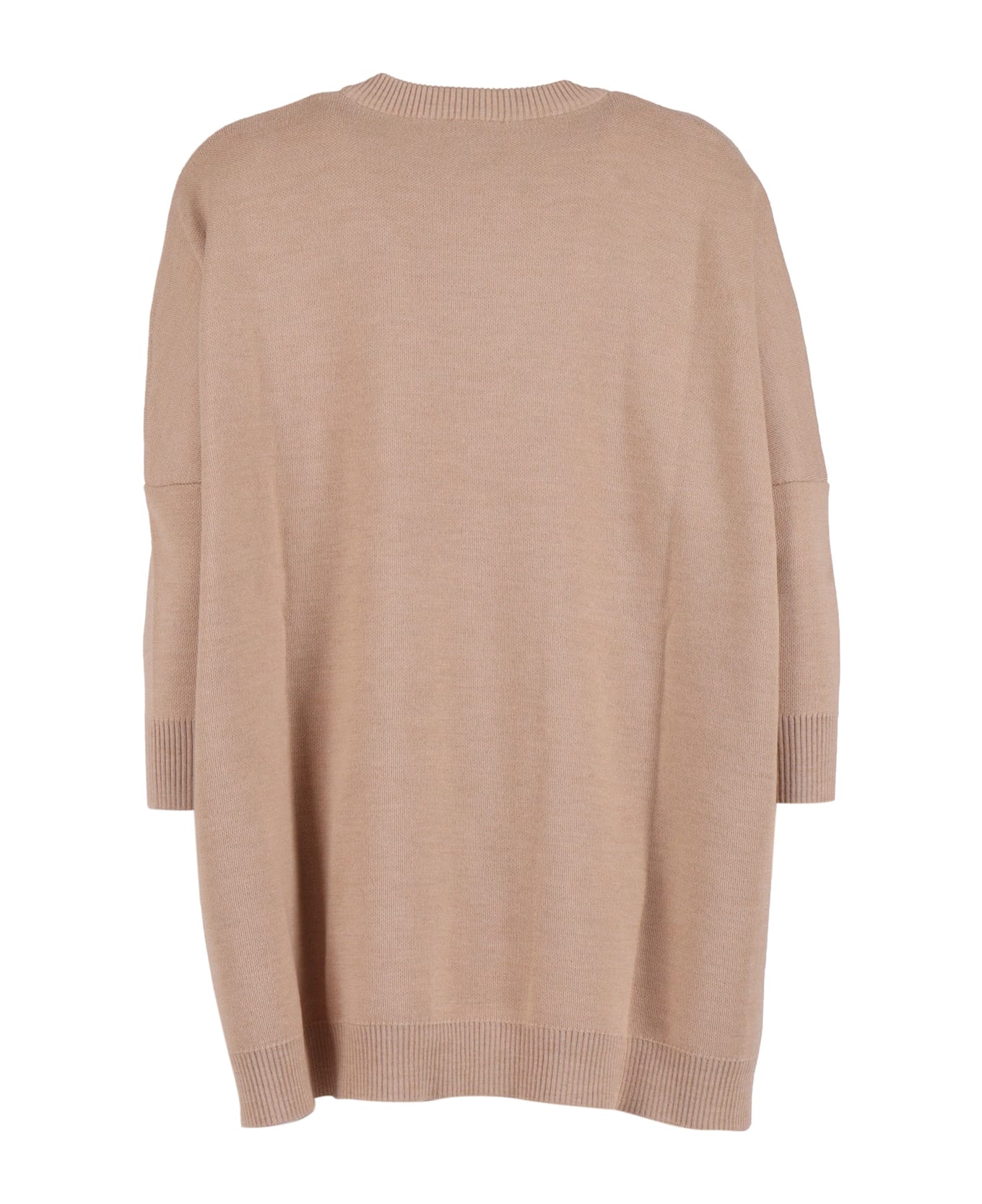 Fendi Wool Knit Dress - BEIGE