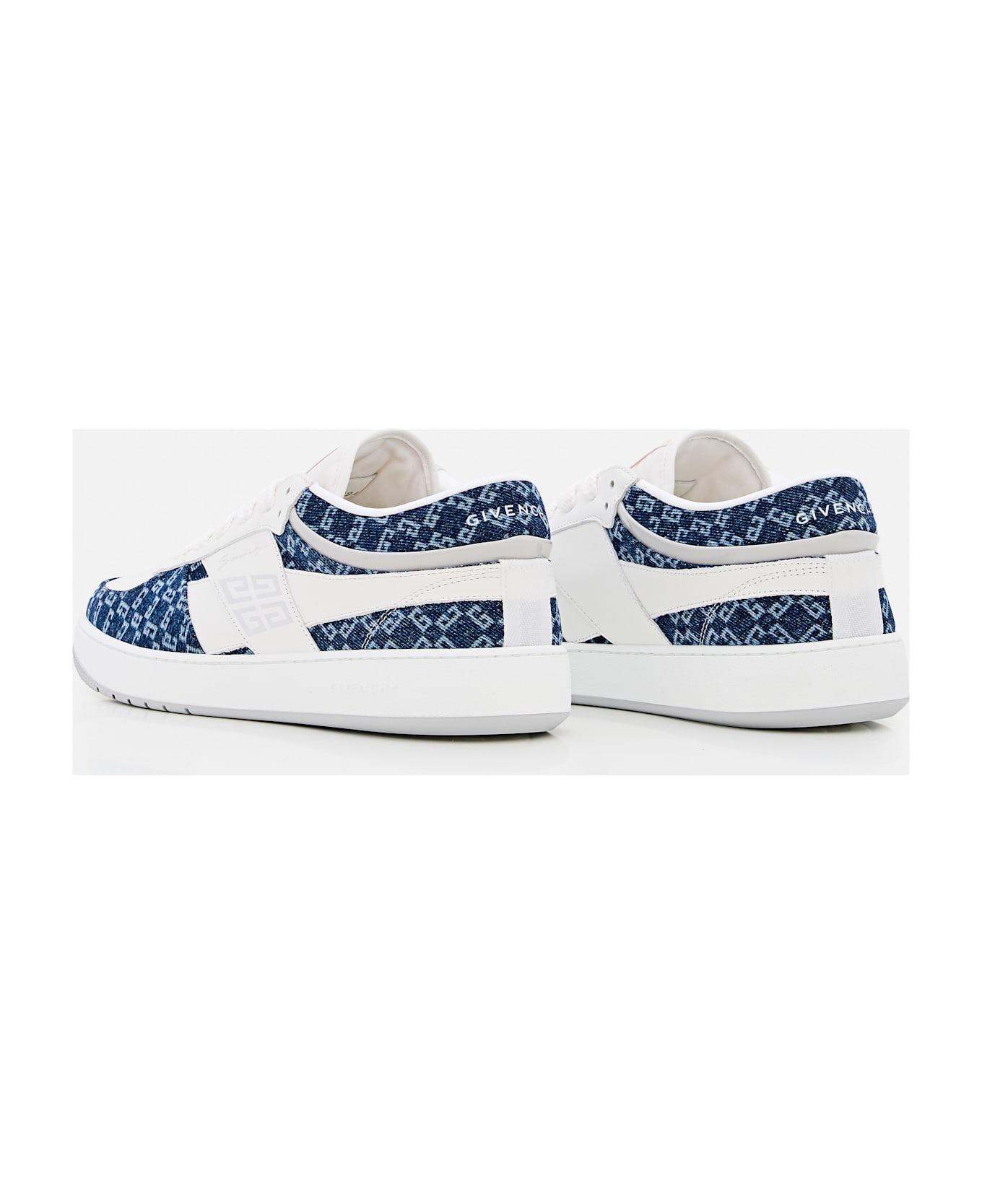 Givenchy G Move Low Top Lace Up Sneakers - Blue