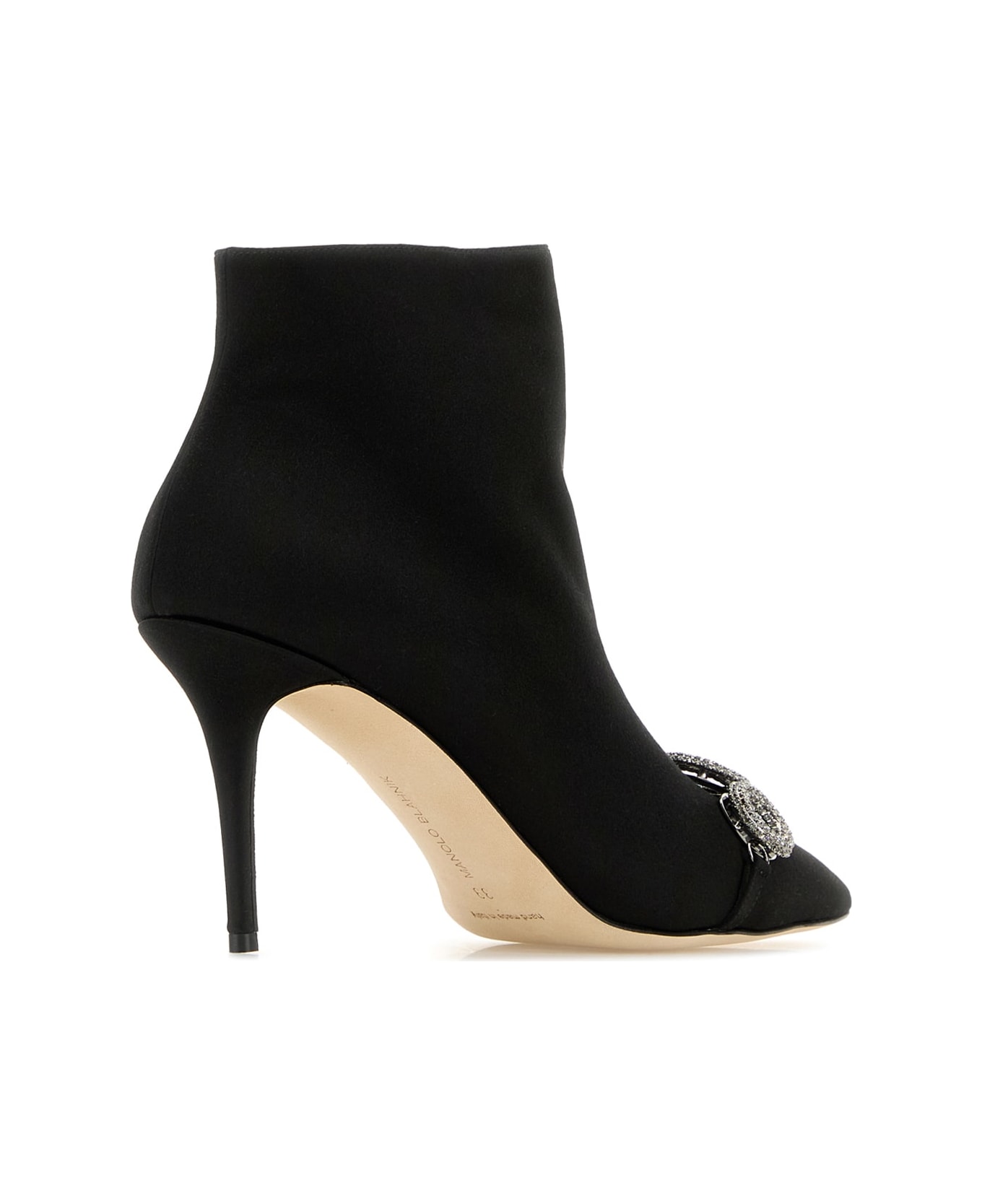 Manolo Blahnik Marijanaflat Samba Sc 2265 010 - BLCK