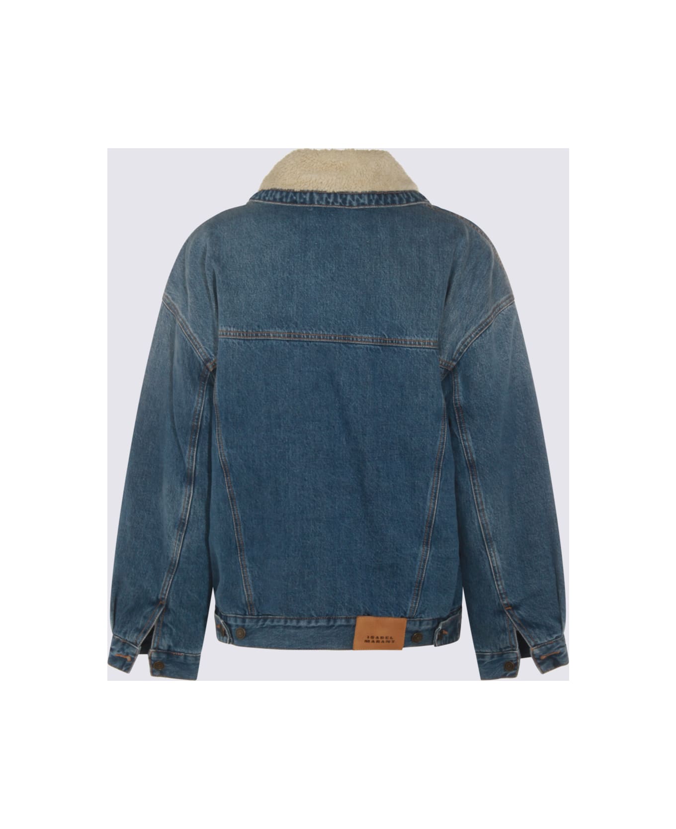 Isabel Marant Blue Cotton Pimia-gb Denim Jacket - Blue