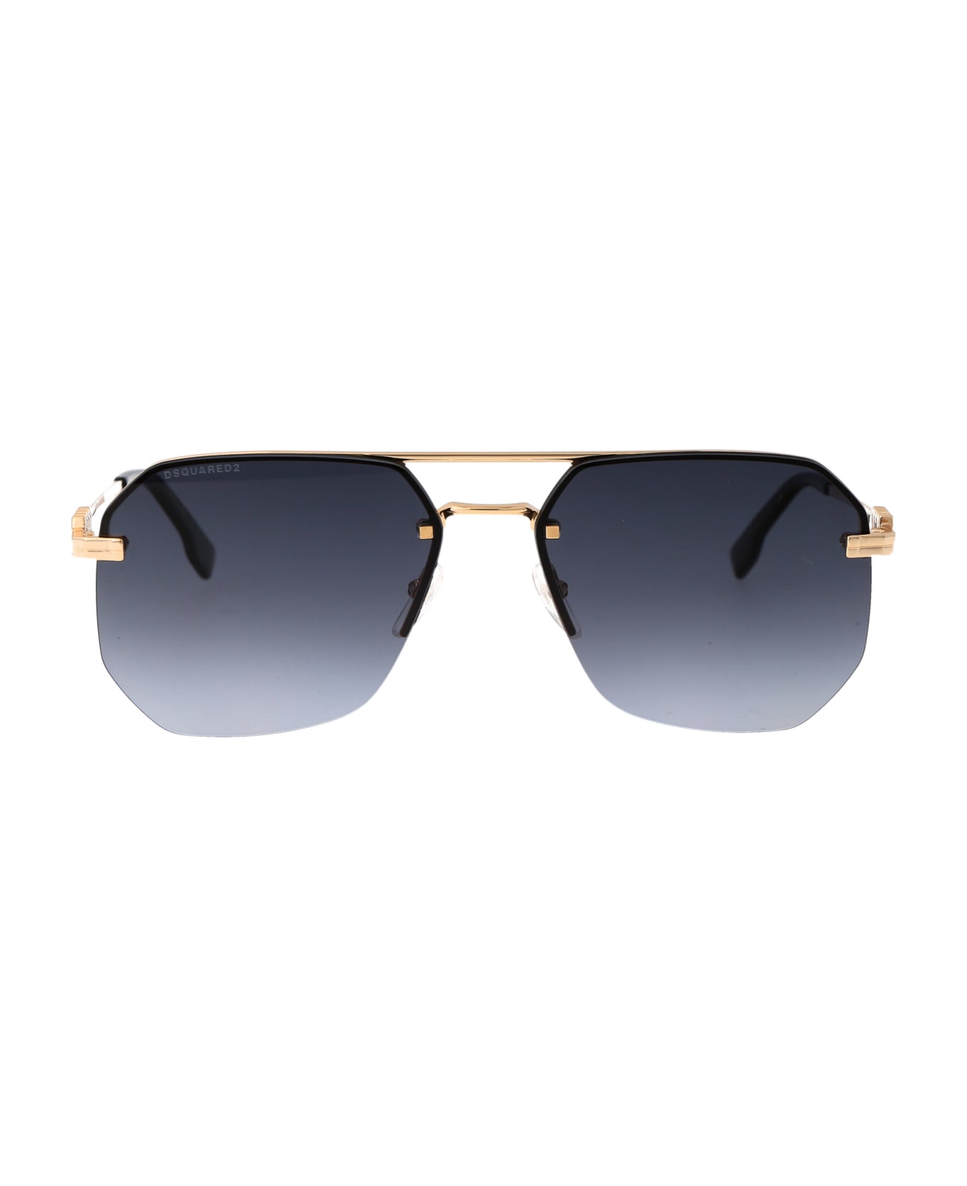 Dsquared2 Eyewear D2 0103/s Sunglasses - RHL9O GOLD BLACK サングラス