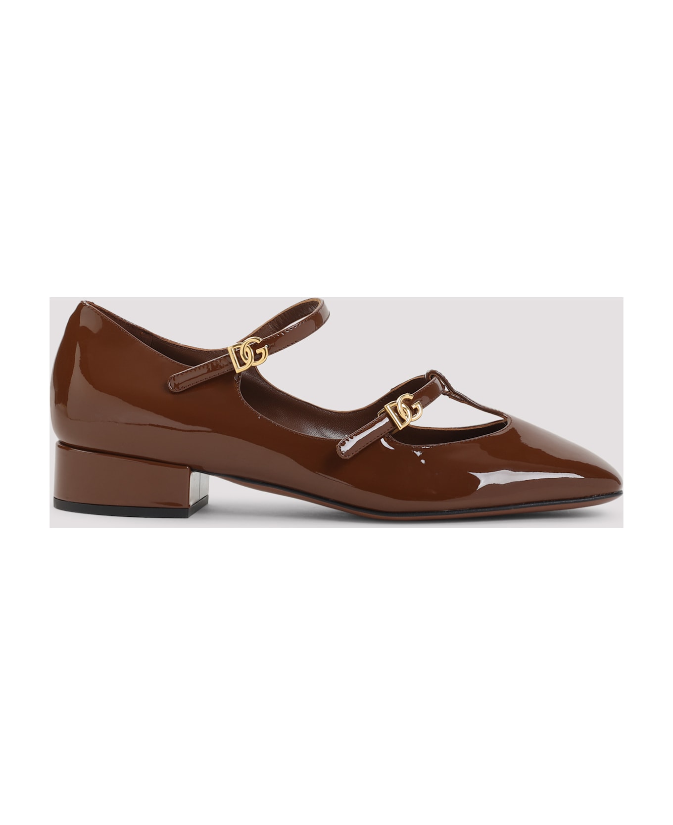 Dolce 
Gabbana Calf Leather Pumps - Marrone