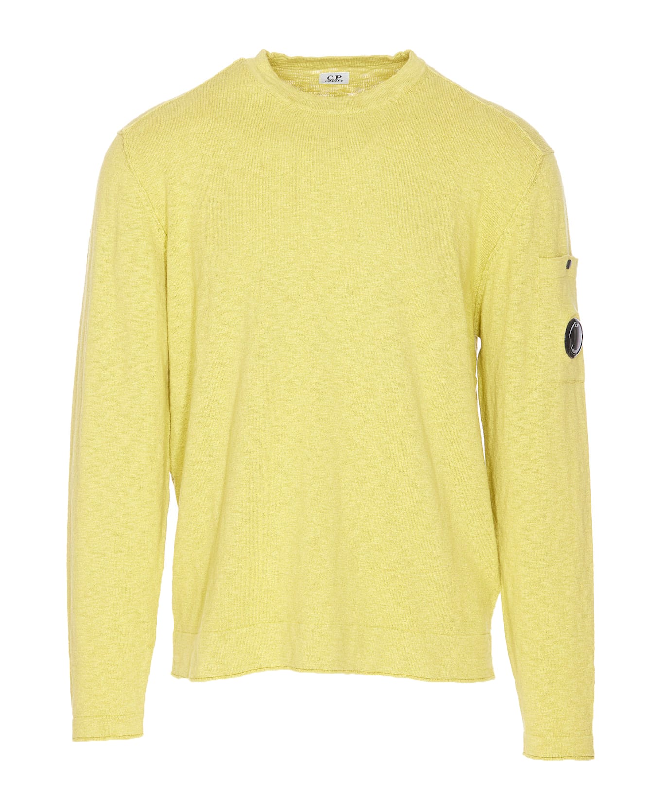 C.P. Company Logo Sweater - Yellow