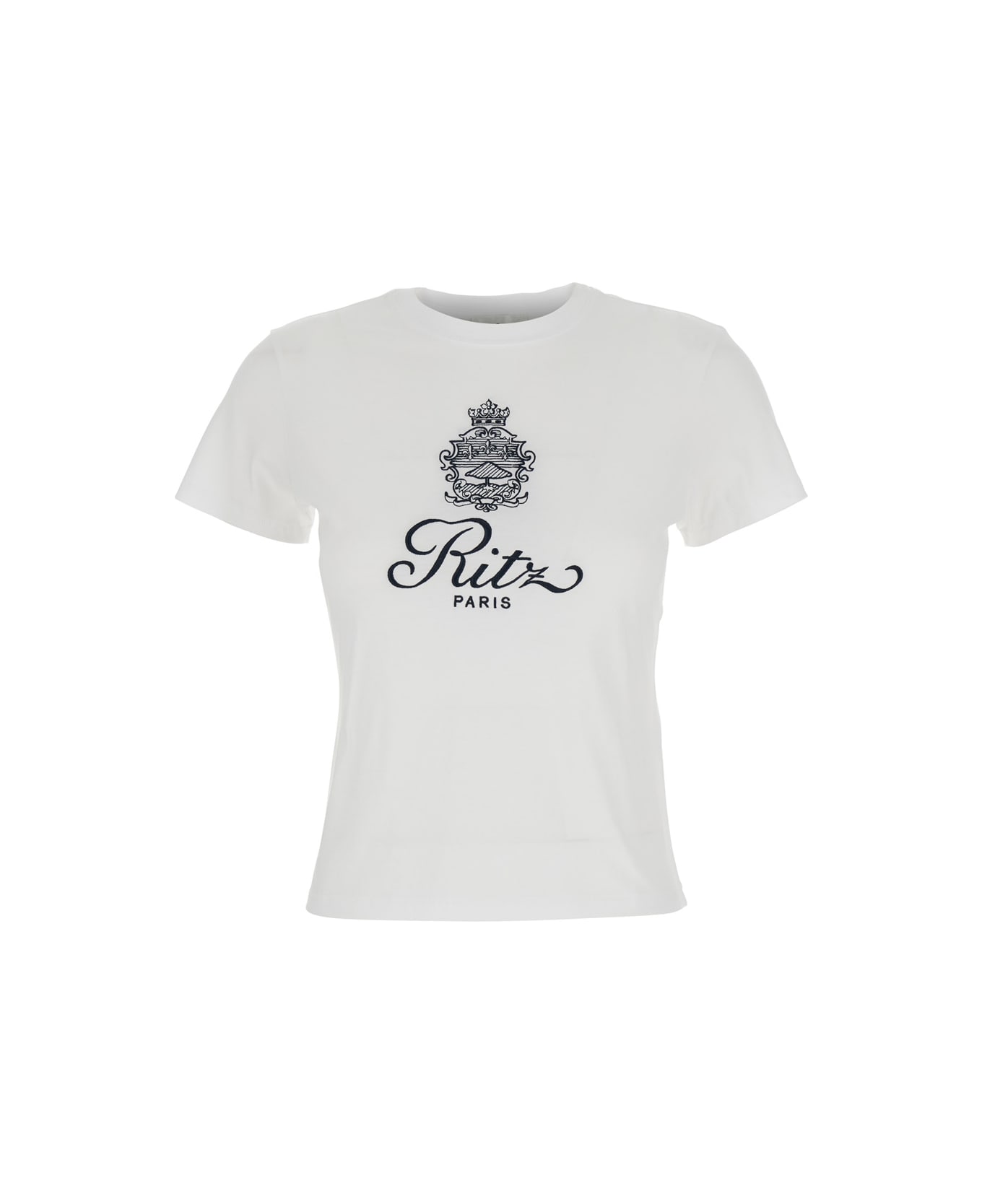関税込【Ritz Paris】Women's t-shirt Ritz Women's Tee -- Navy – FRAME