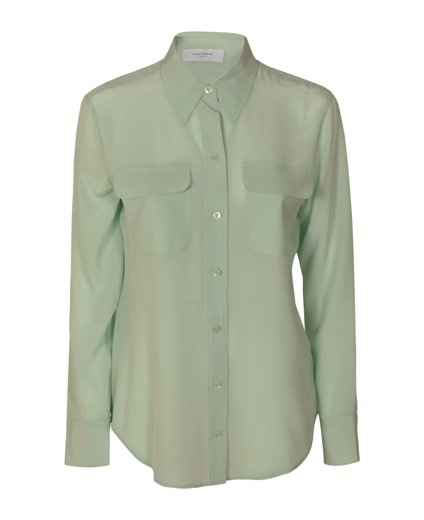 Equipment Cargo Pocket Shirt - Green