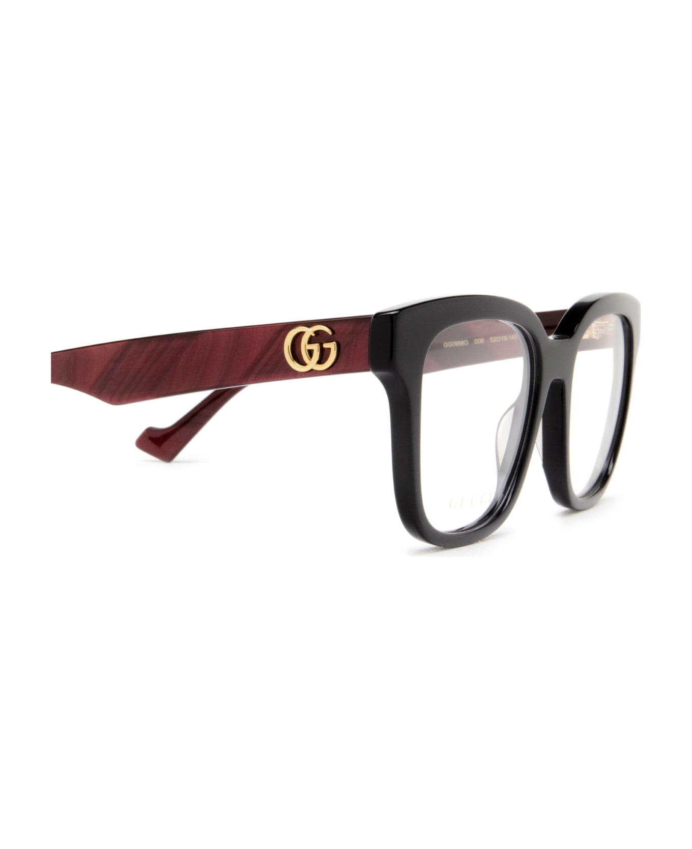 Gucci Eyewear Gg0958o Black Glasses - Black アイウェア