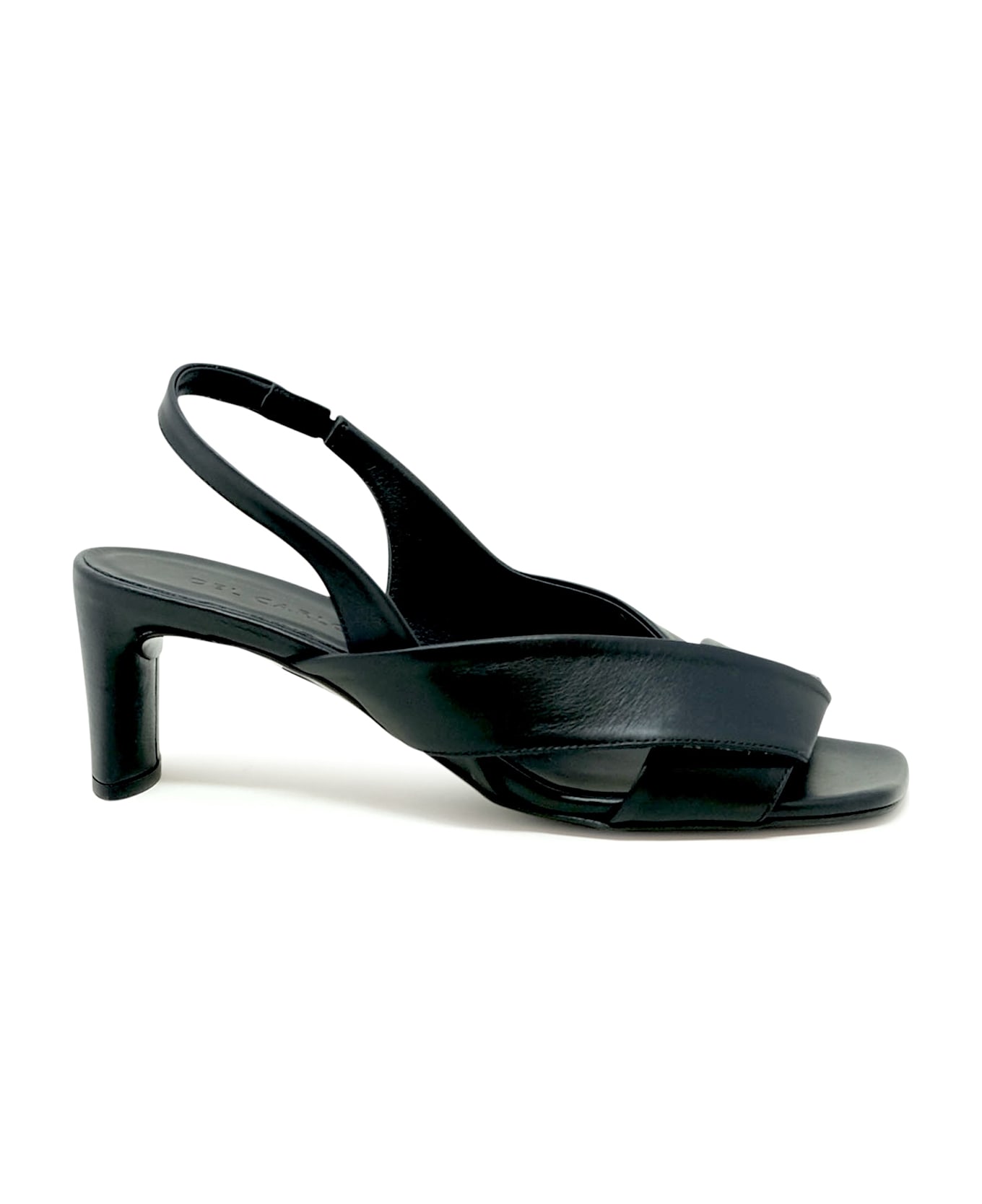 Del Carlo Roberto Del Carlo Leather Sandals - CAMEL