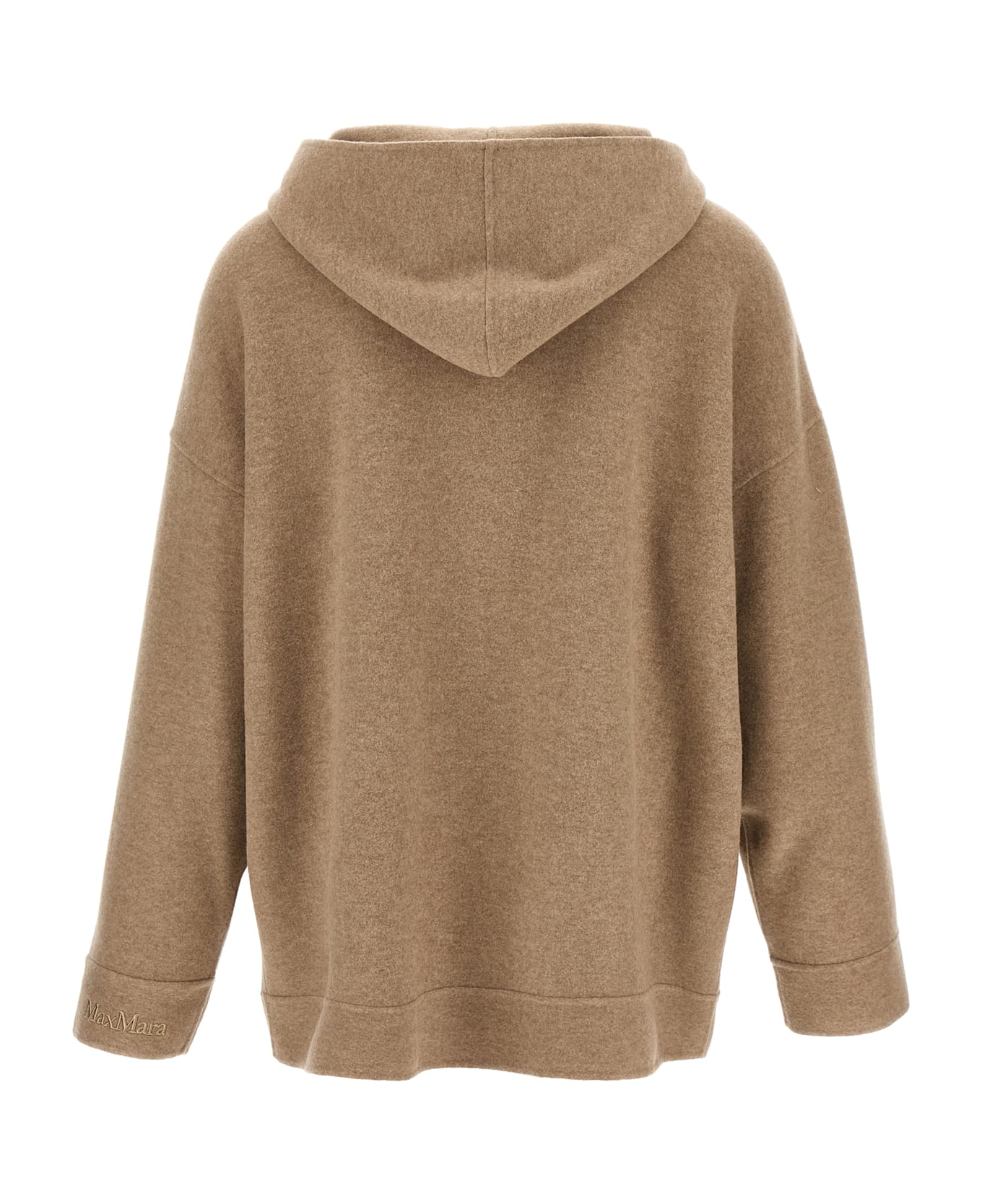 Max Mara 'saio' Hoodie - BROWN