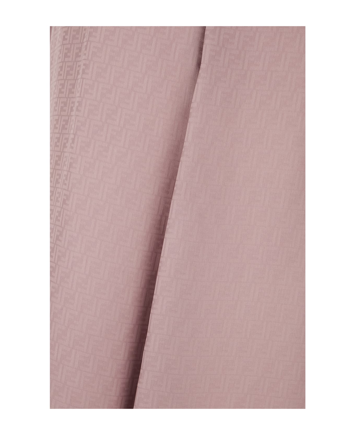 Fendi Mauve Silk Skirt - Rosa