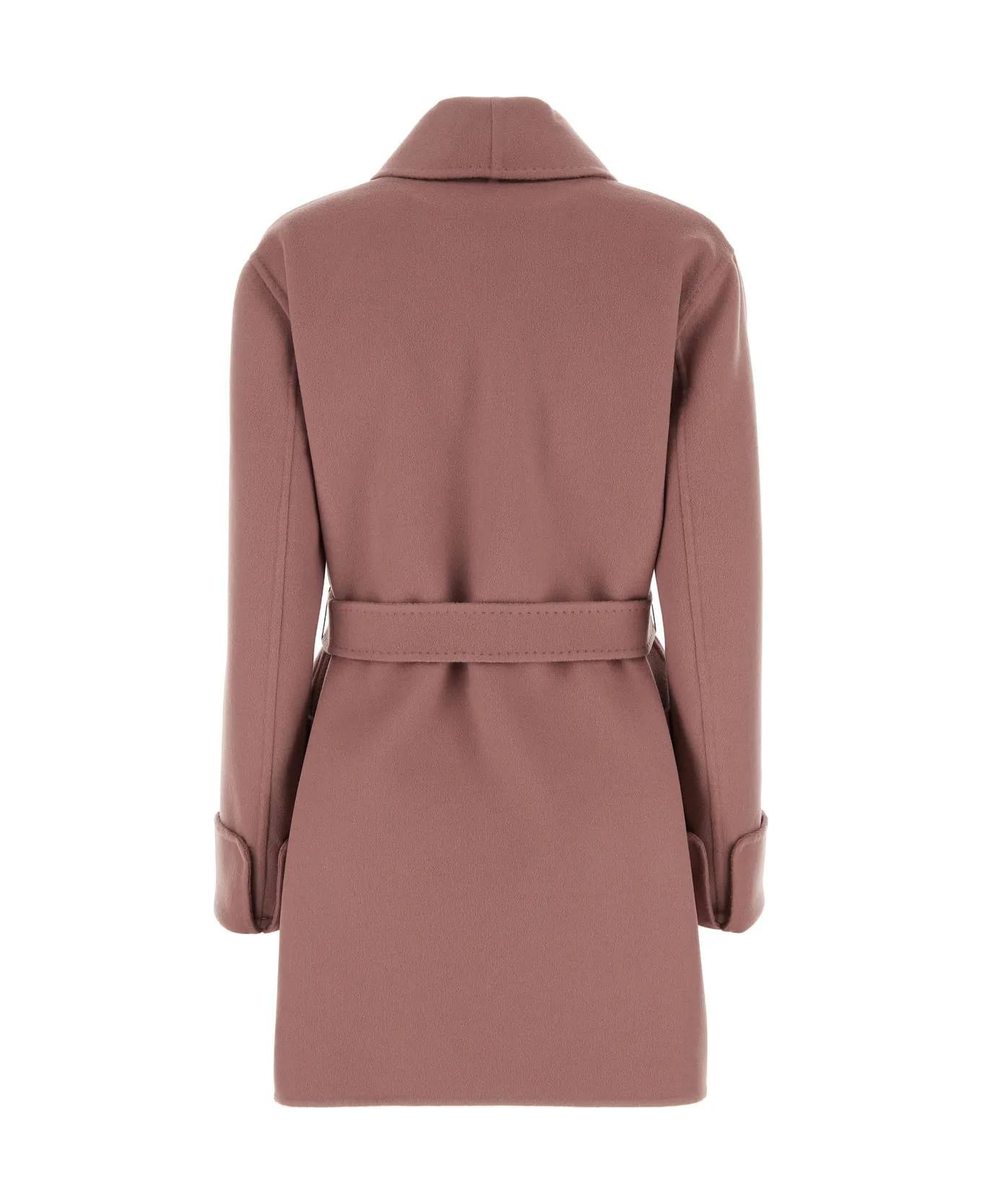 Max Mara Deconstructed Jacket In Wool And Cashmere - ROSA