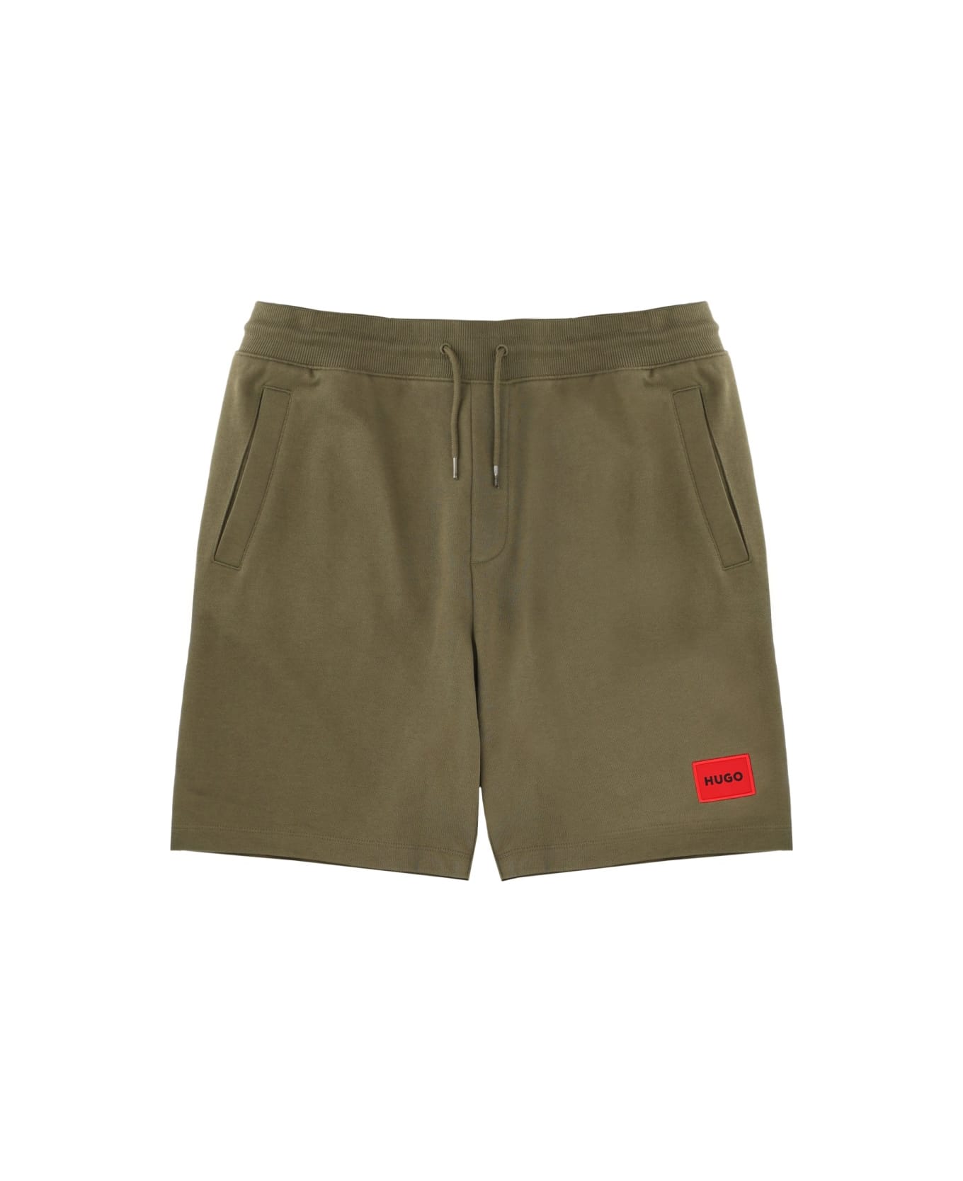 Hugo Boss Shorts With Logo - GREEN
