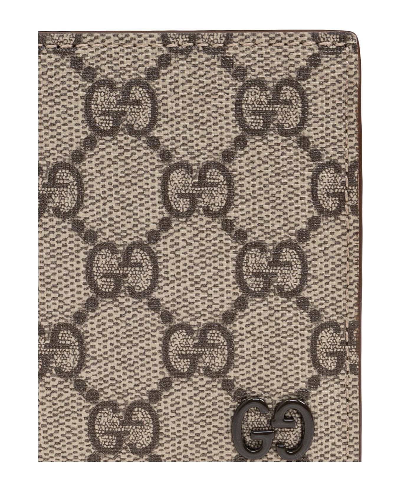 Gucci Gg Supreme Canvas Wallet - Ebony Acero