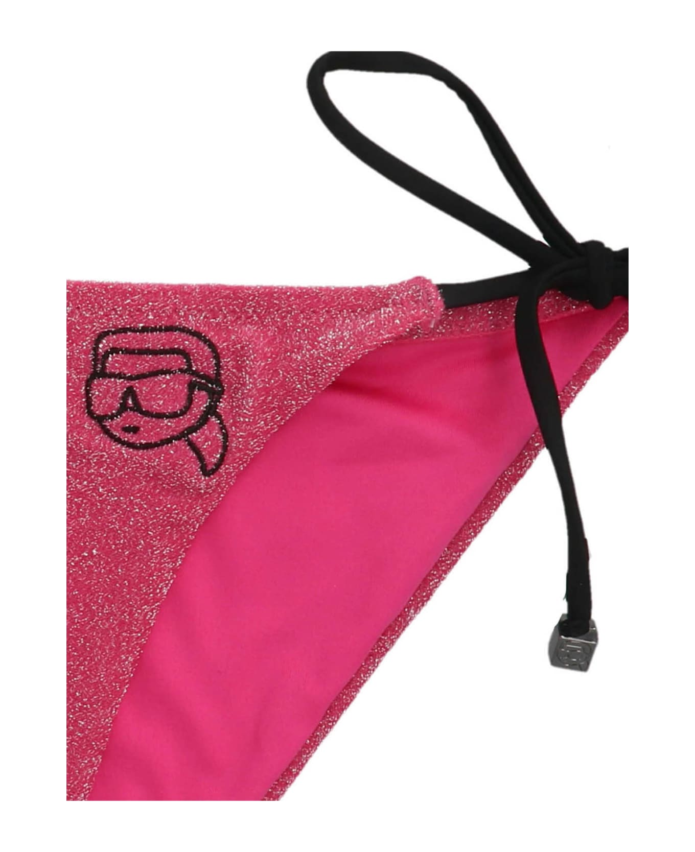 Karl Lagerfeld 'ikonik 2.0' Bikini Bottoms - Fuchsia