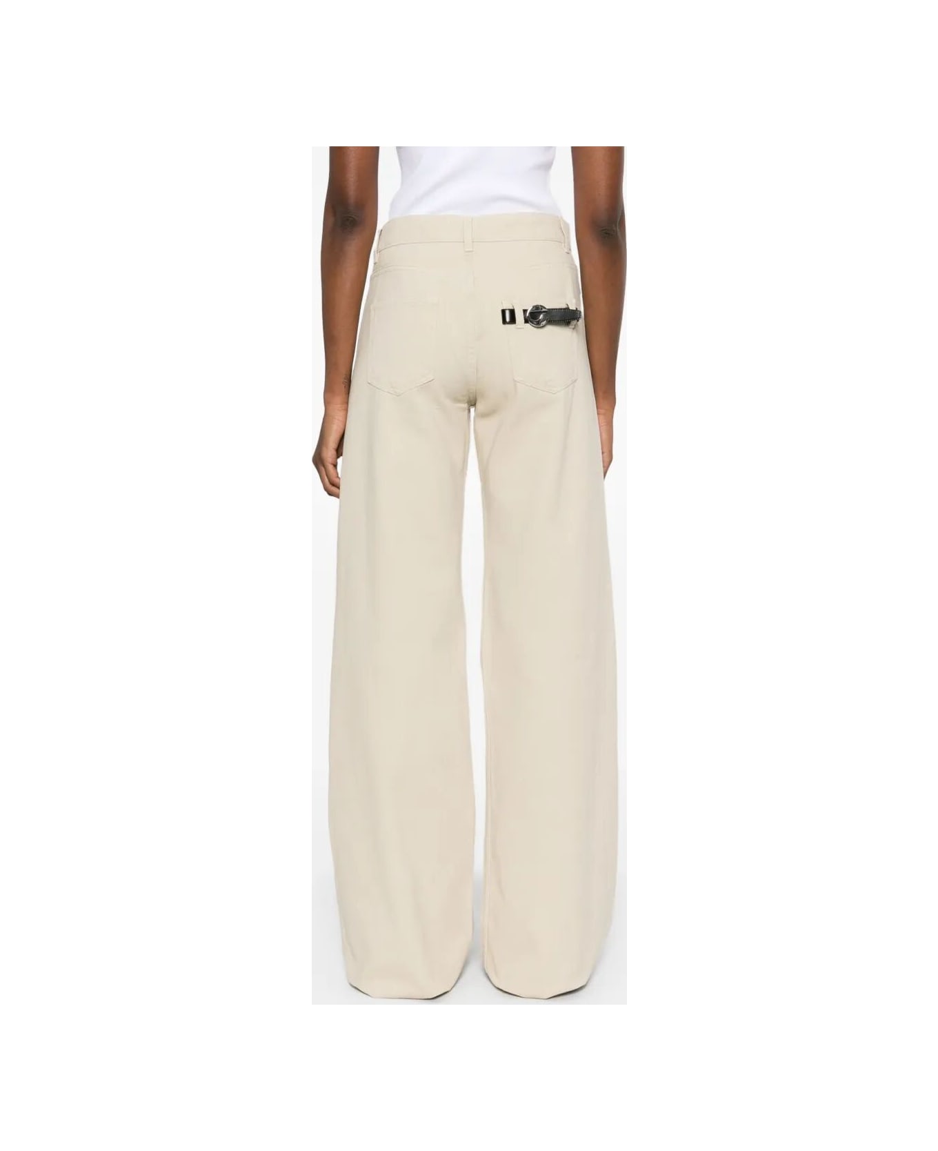 Coperni Wide-leg Jeans - Beige