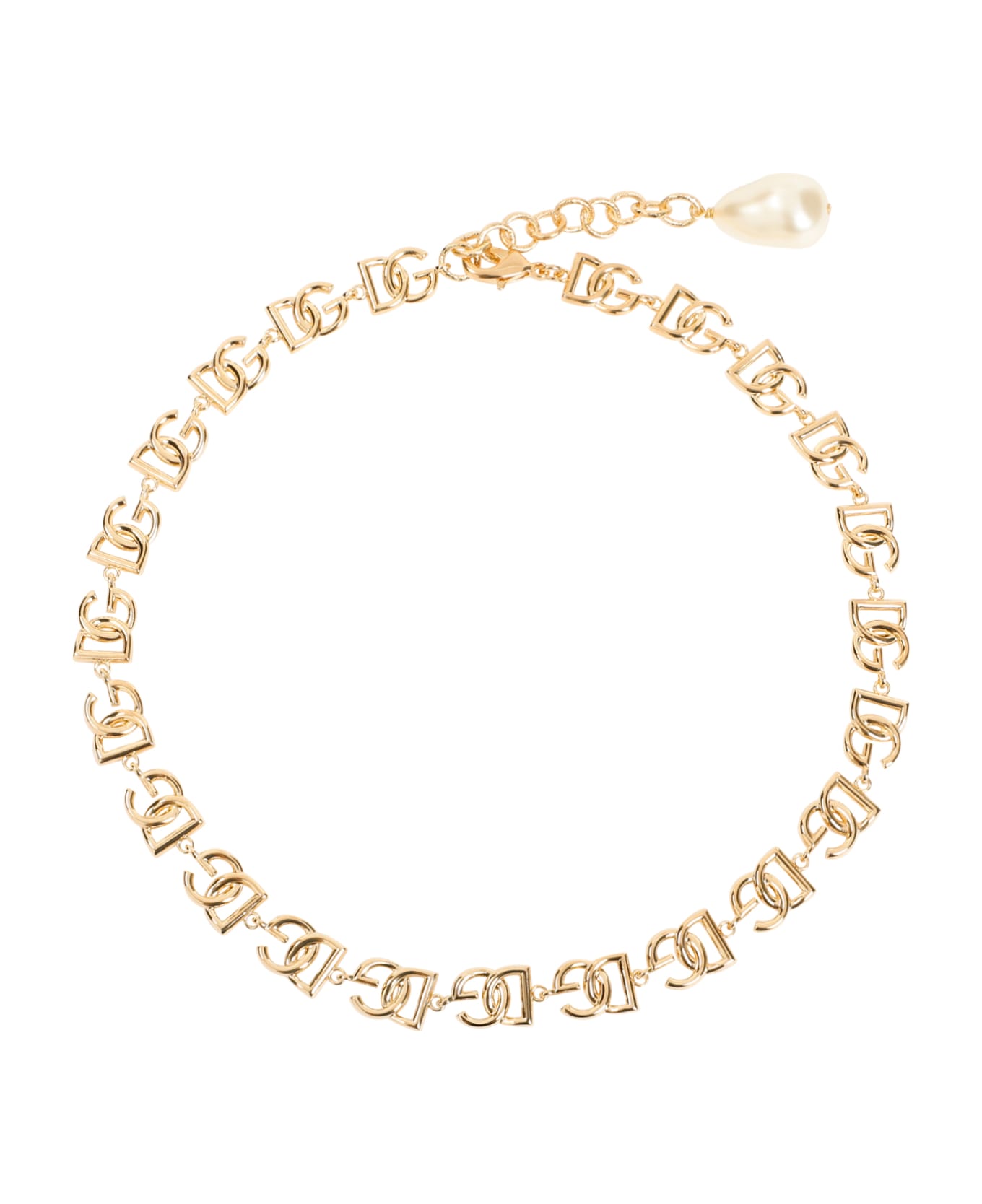 Dolce 
Gabbana Multilogo Necklace - Oro