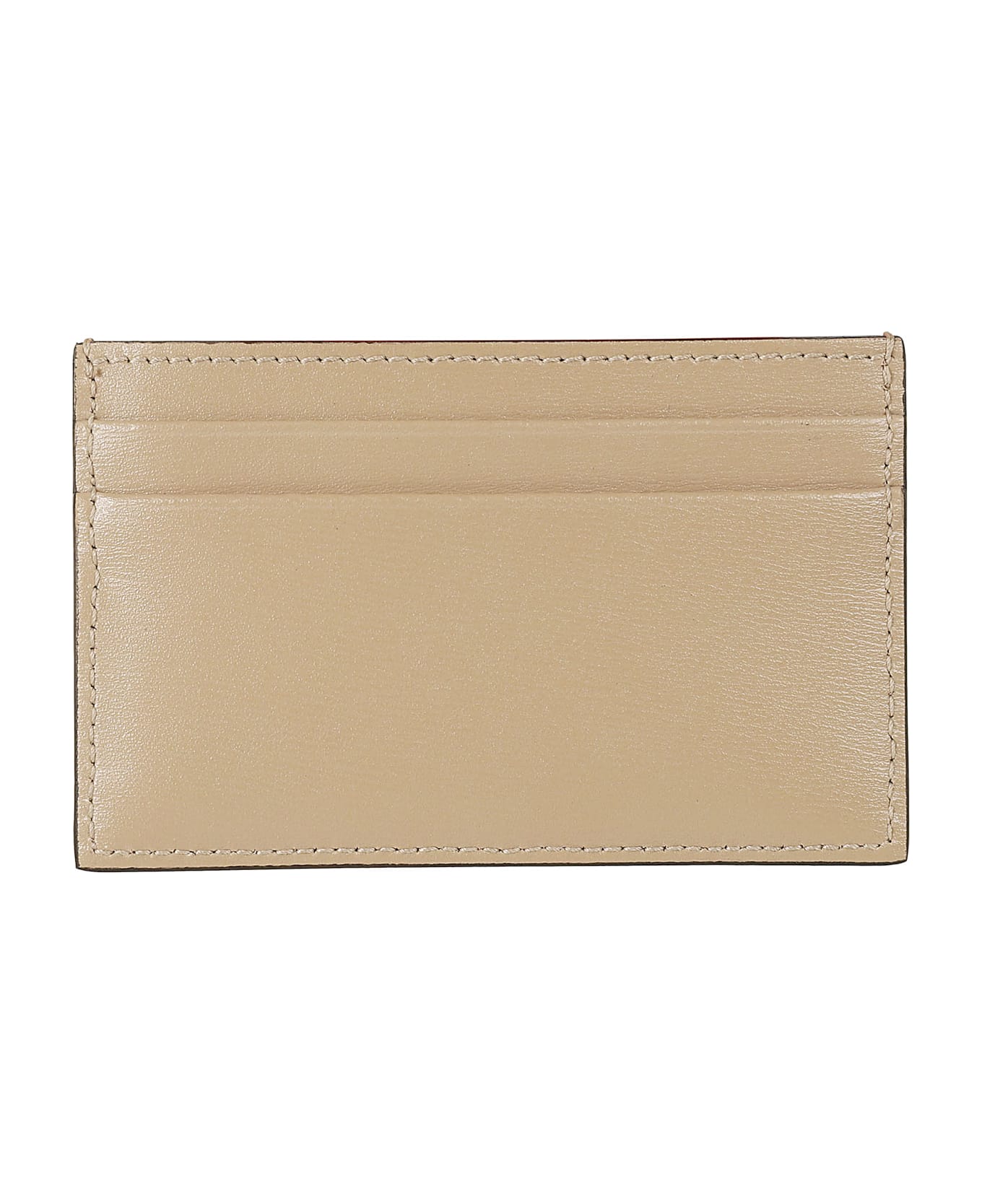 Alexander McQueen Logo Card Holder - Beige