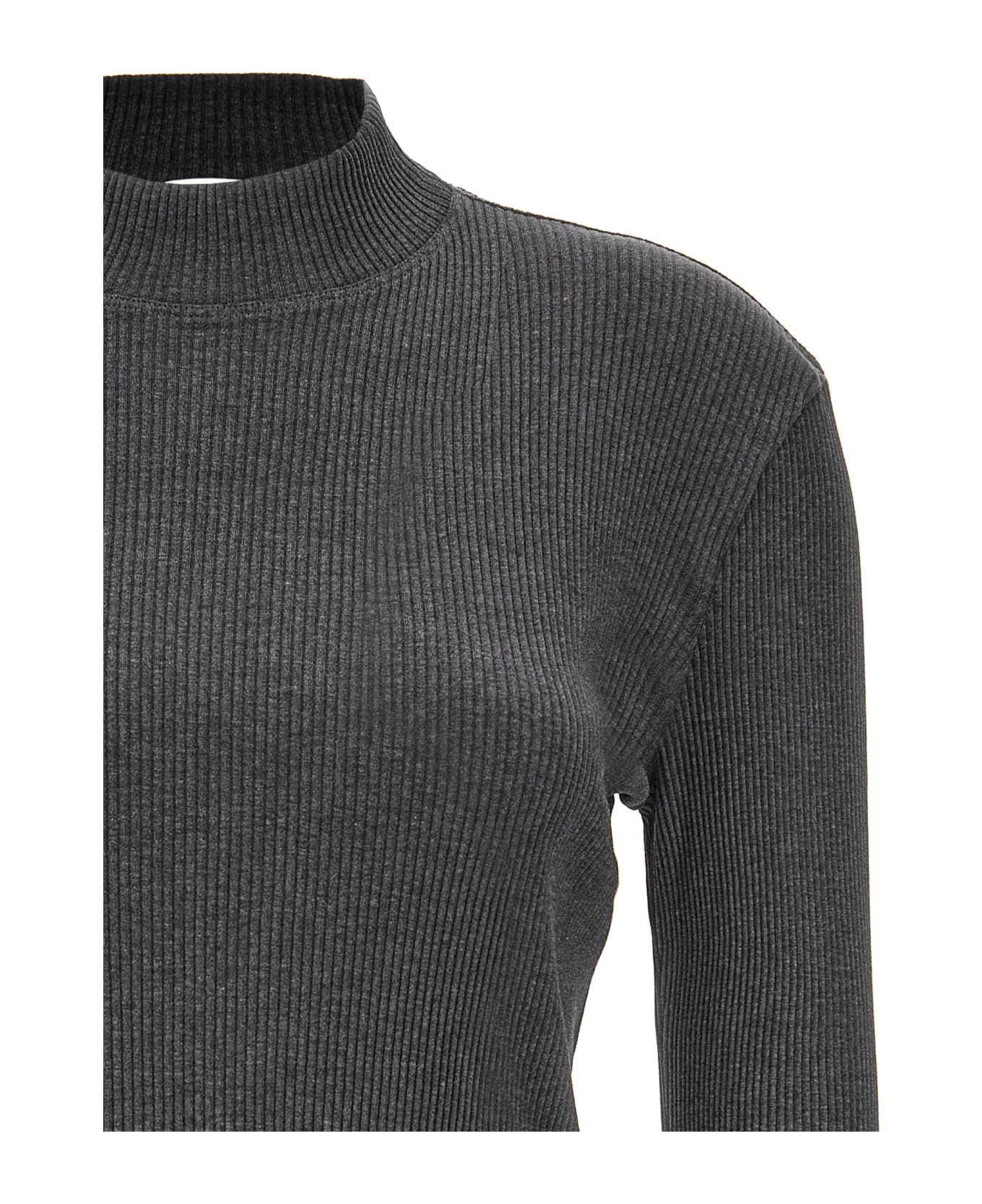 Brunello Cucinelli Ribbed Sweater - Gray