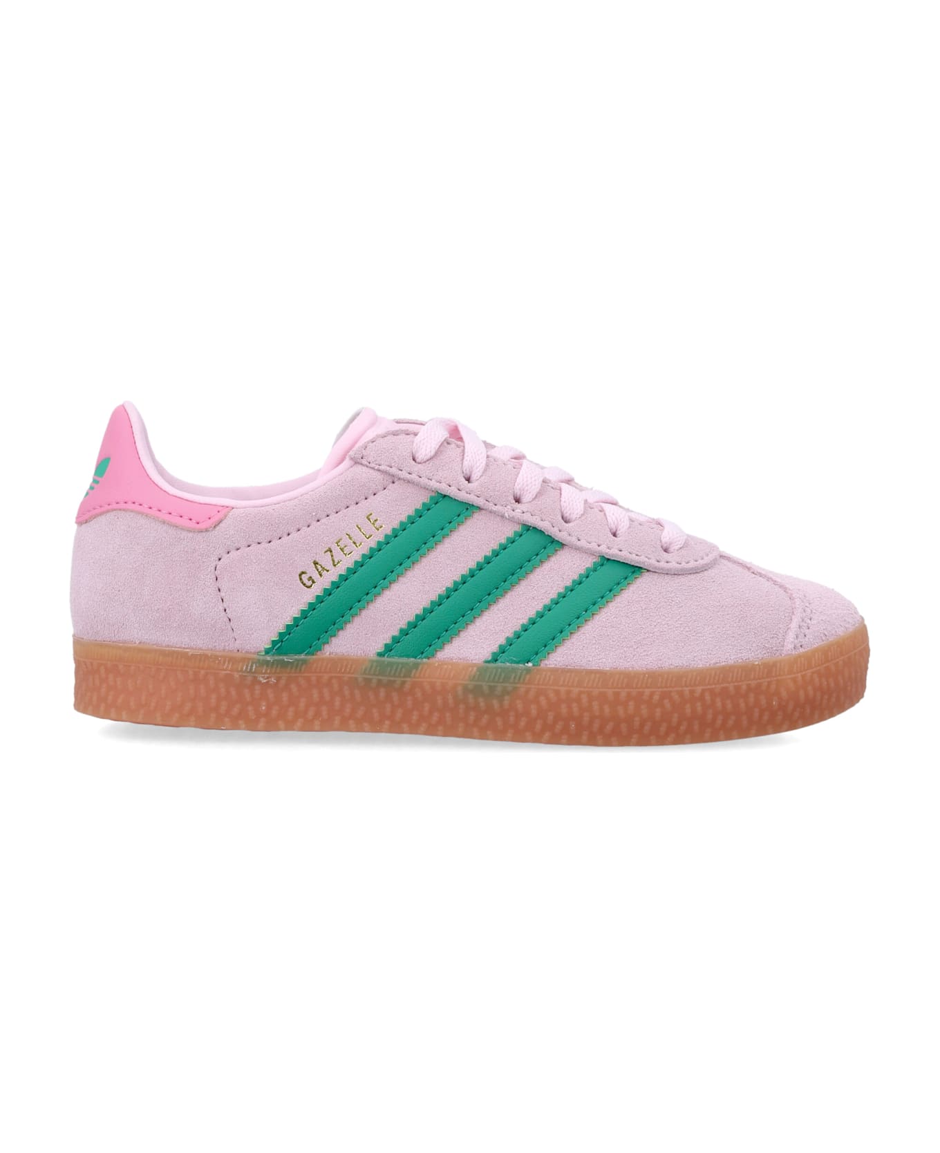 Adidas Originals Adidas Gazelle Suede Kids Sneakers - PINK/GREEN