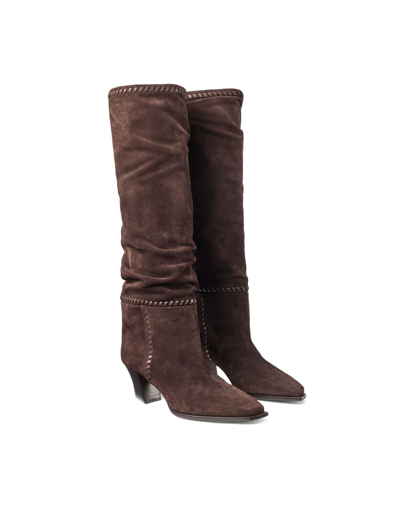 Jimmy Choo 60mm Knee-high Boots - Brown