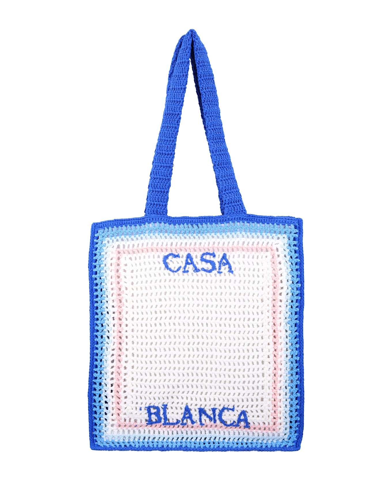 Casablanca Crochet Bag - Blue Gradient