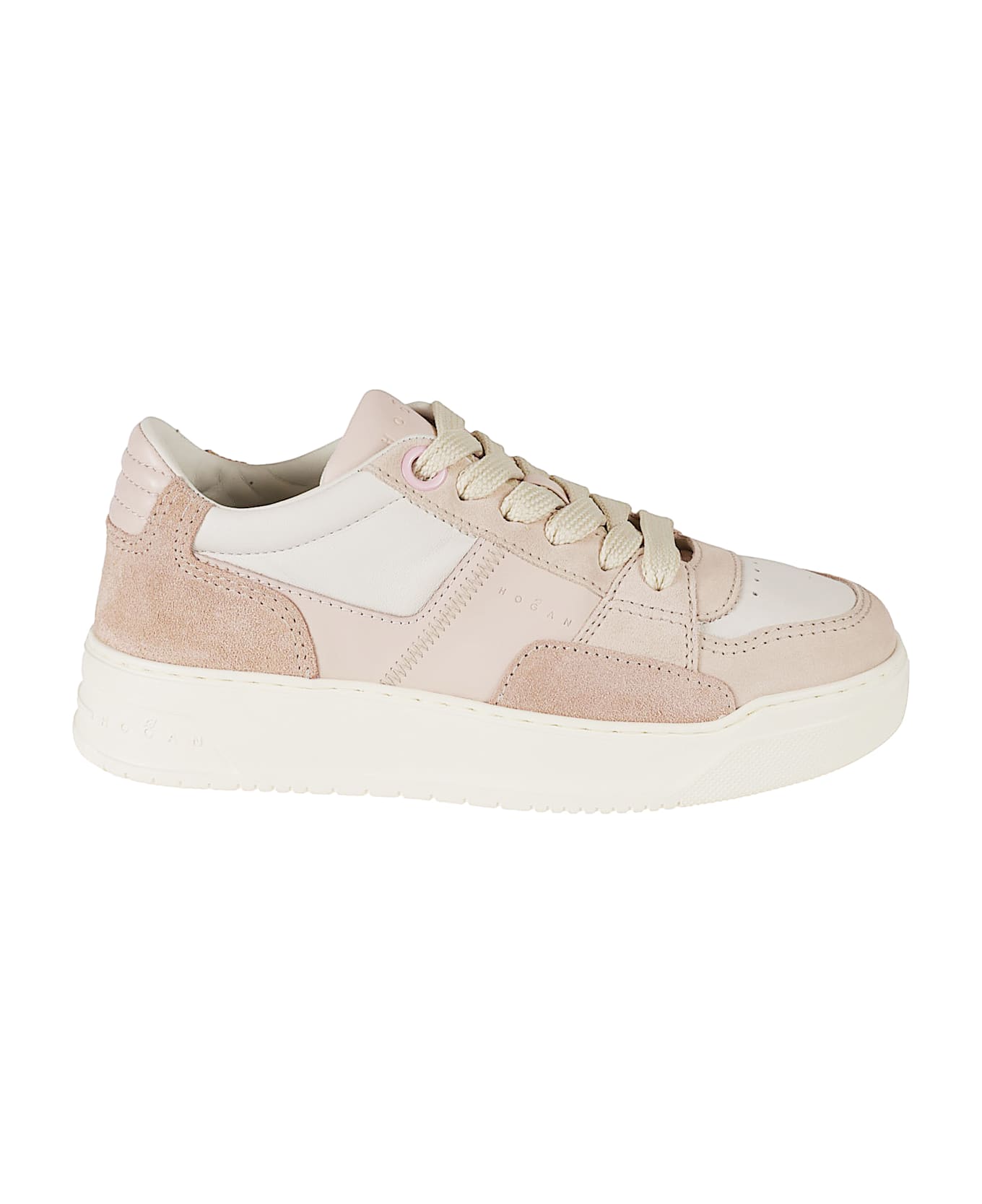 Hogan Logo Sided Sneakers - Pink