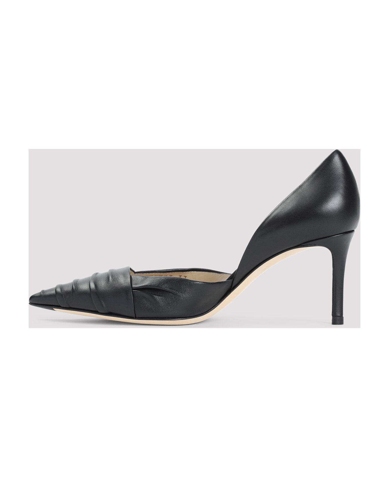 Giorgio Armani Lamb Leather Pumps - Nero