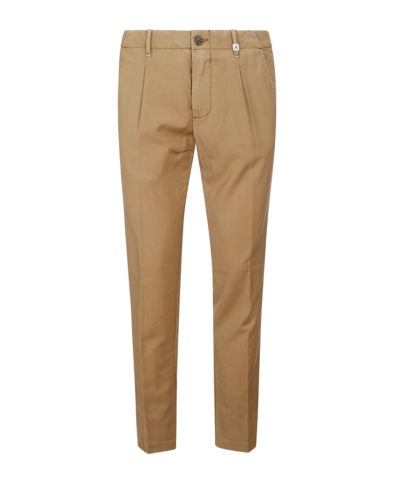 Myths Trousers Micro Pinces Wool - Beige