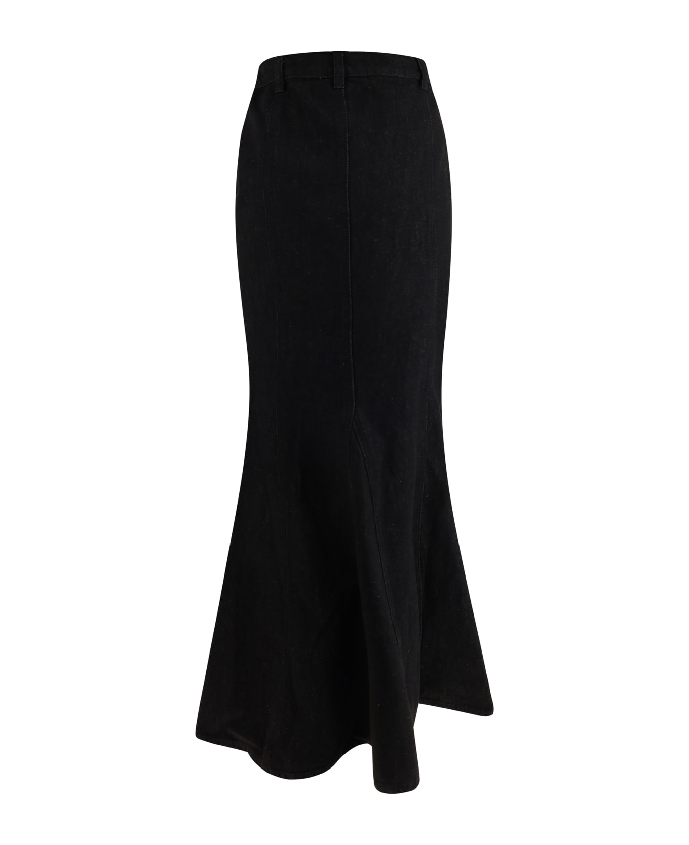 self-portrait Denim Skirt - Black スカート