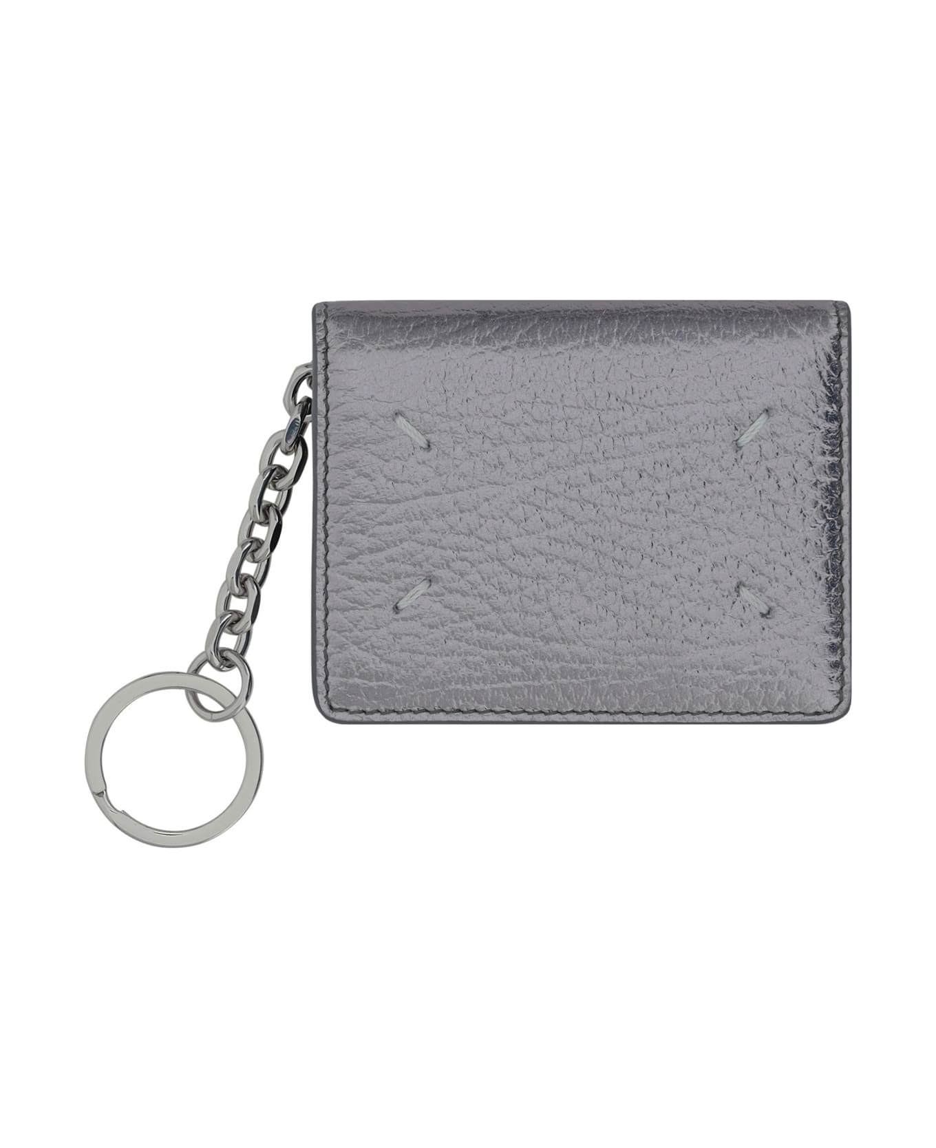 Maison Margiela Card Holder - Metallic Grey