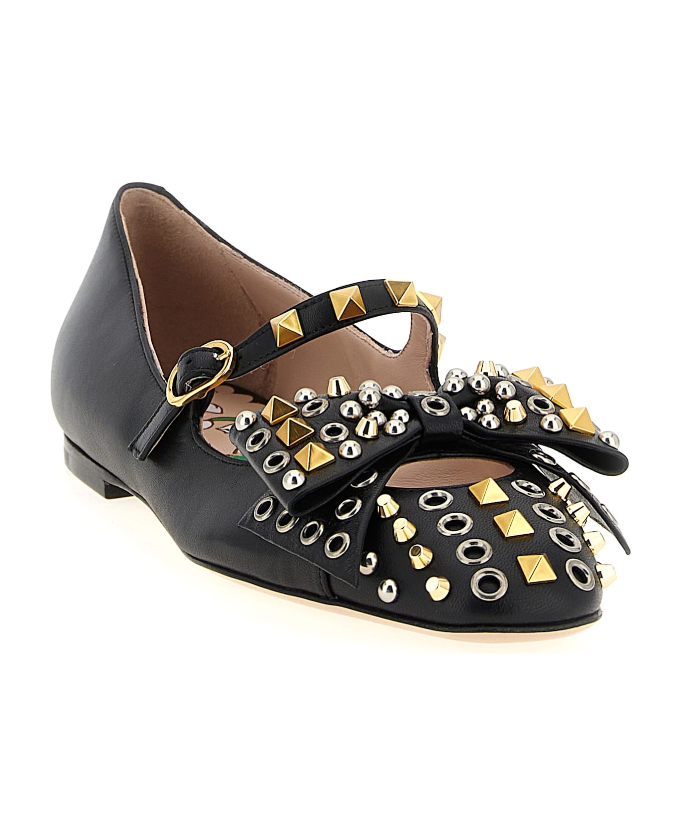 Valentino Garavani 'bowow' Ballet Flats - Black  