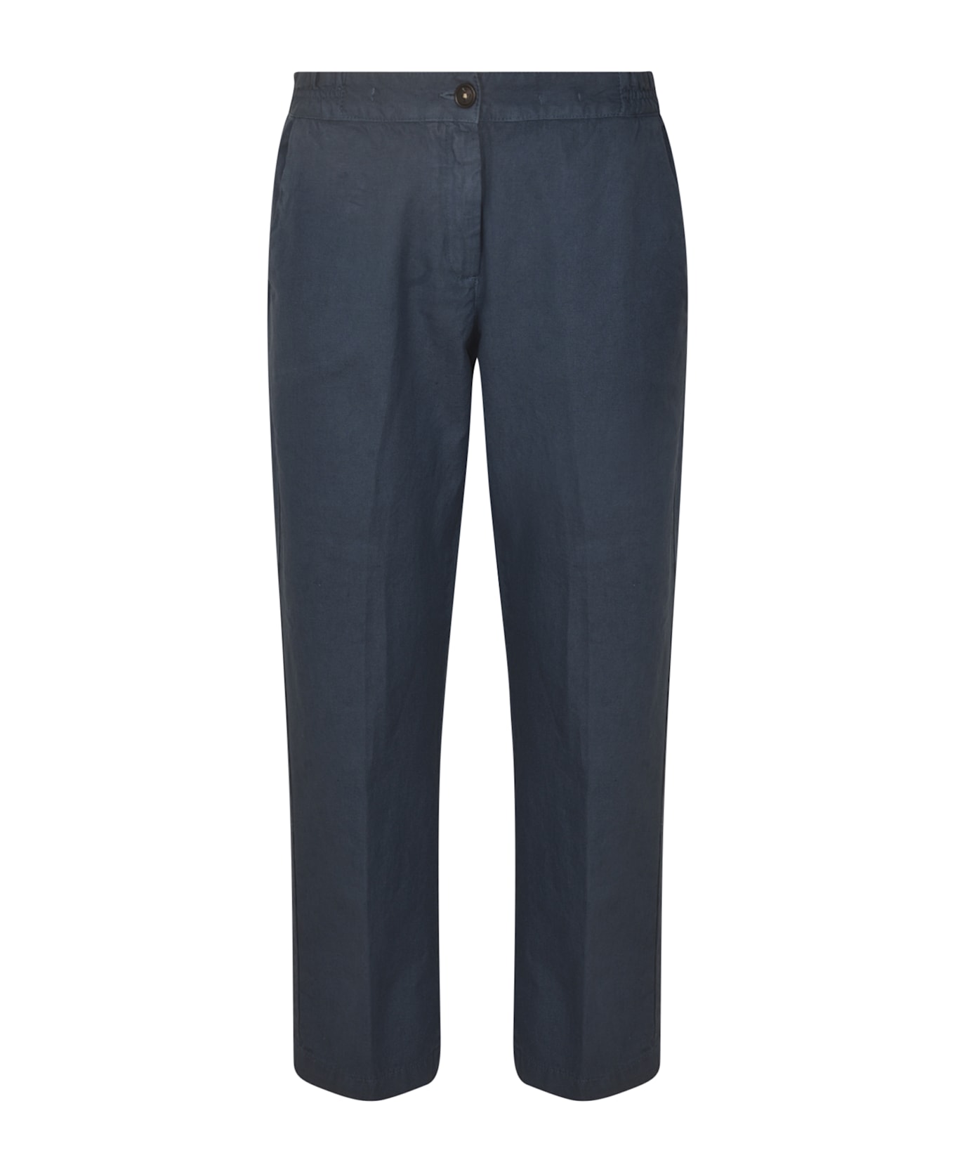 Massimo Alba Buttoned Trousers - Oltremare