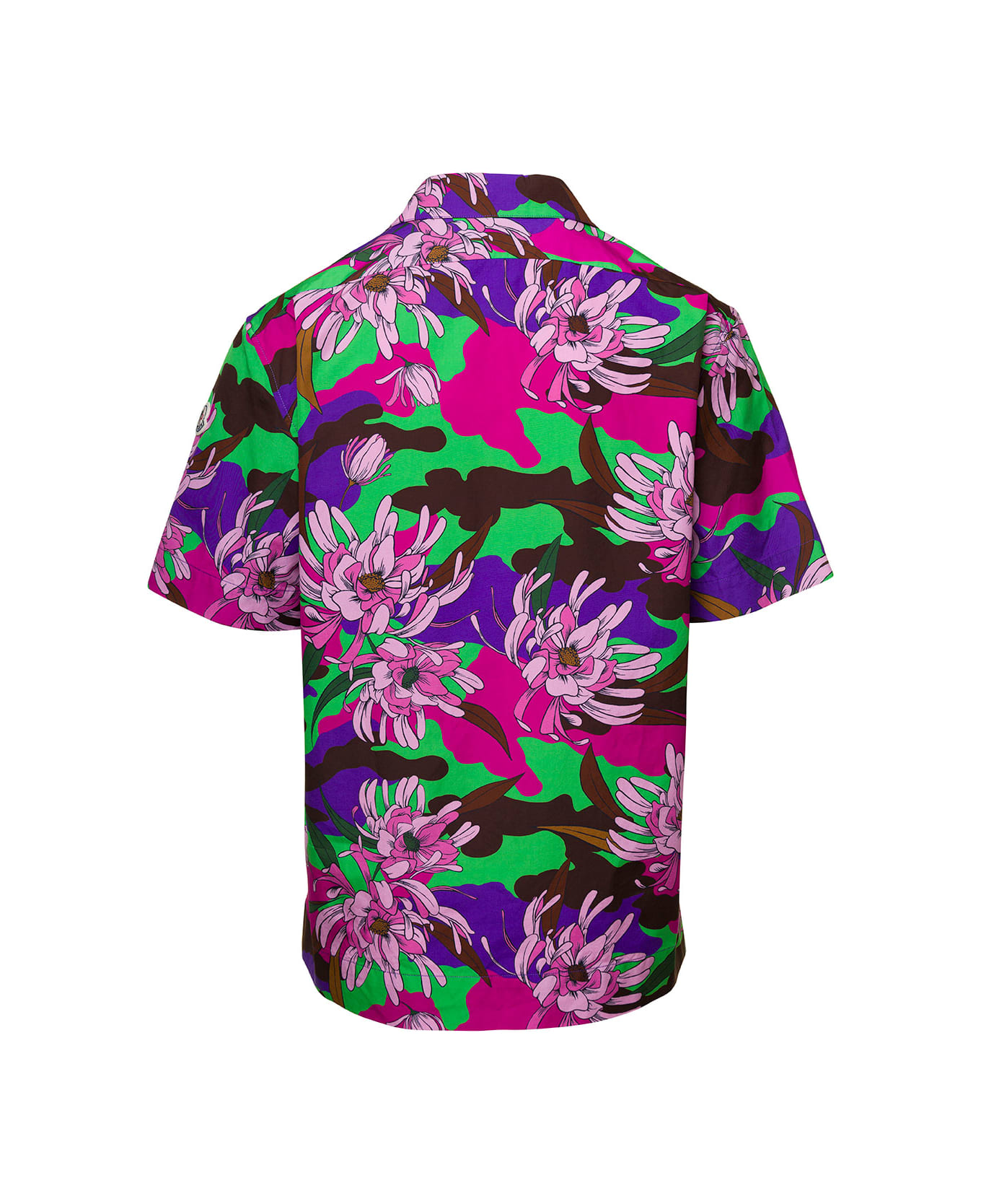 Moncler All Over Print Bowling Shirt - Multicolor