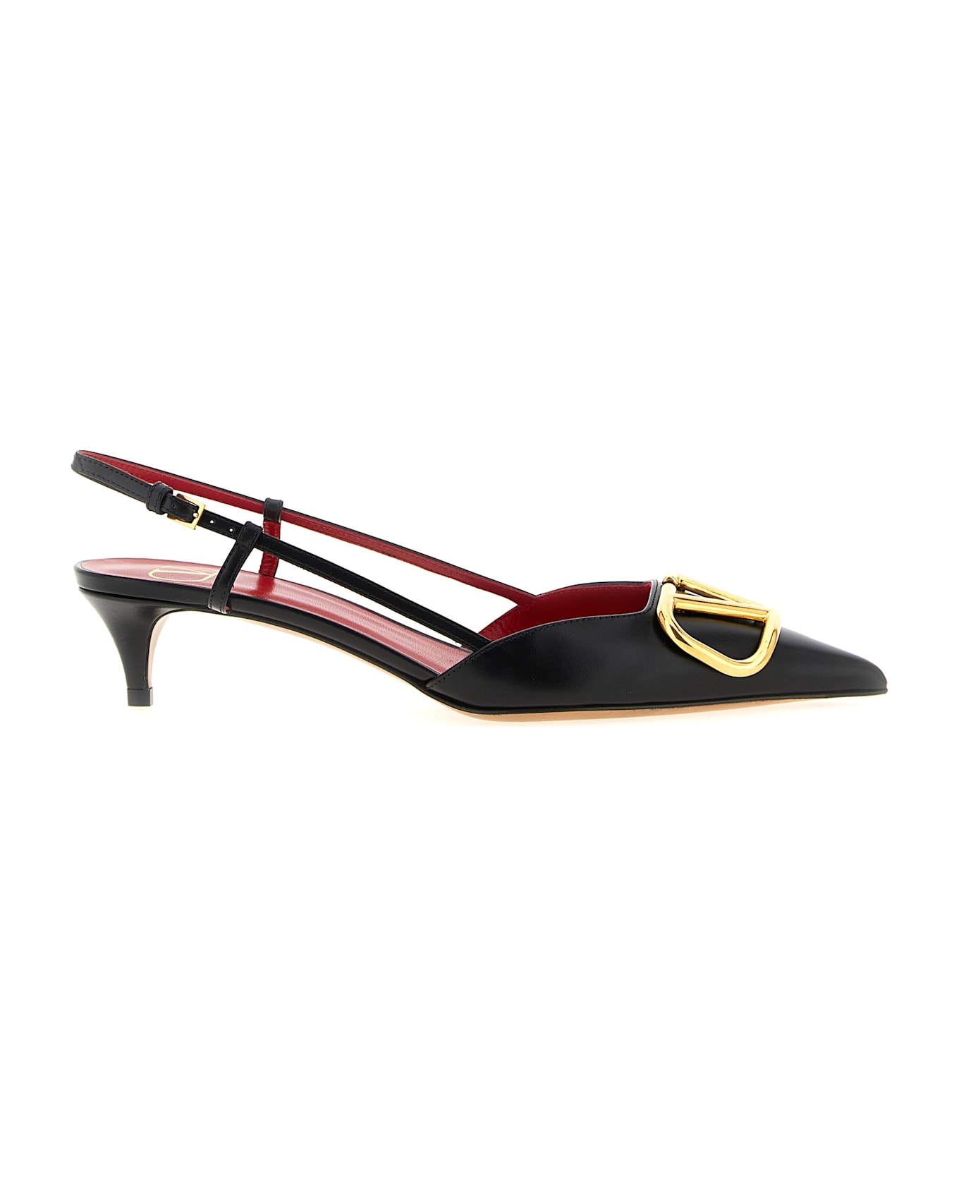 Valentino Garavani Slingback Valentino Garavani Vlogo Signature - Black  